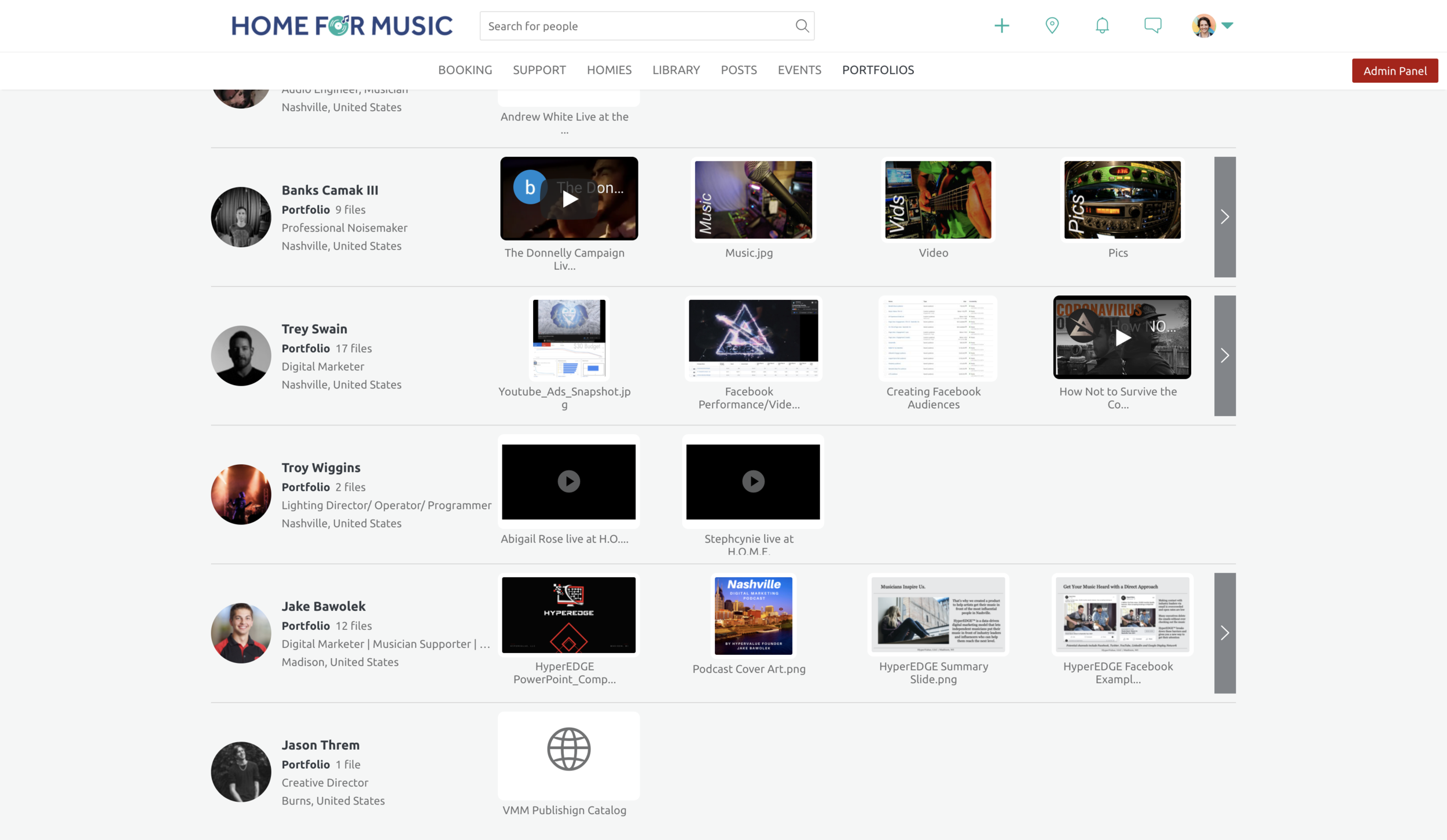 home-for-music-artist-producer-online-portfolio