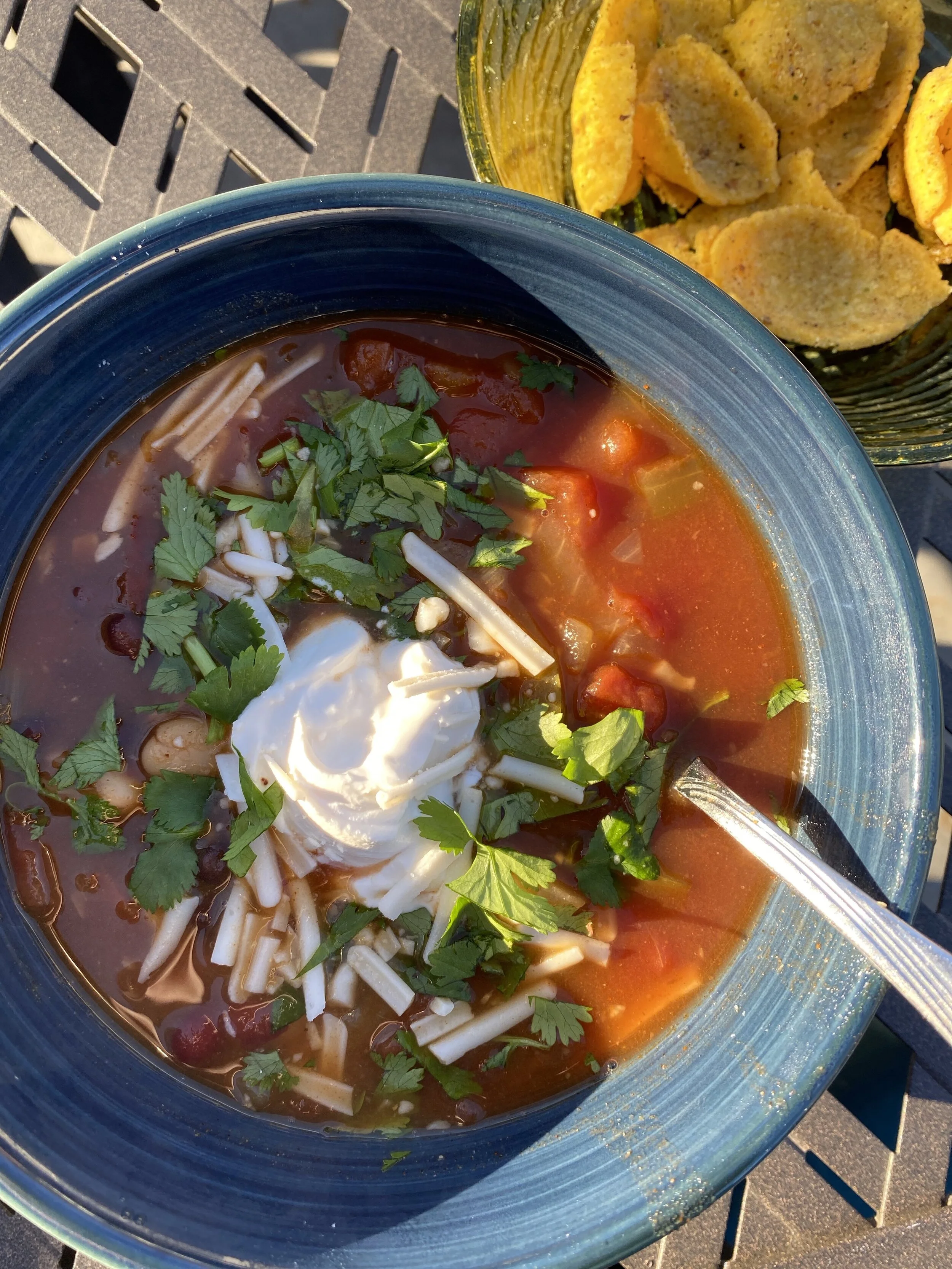 Vegan Chili with Soy Chorizo &amp; Quinoa