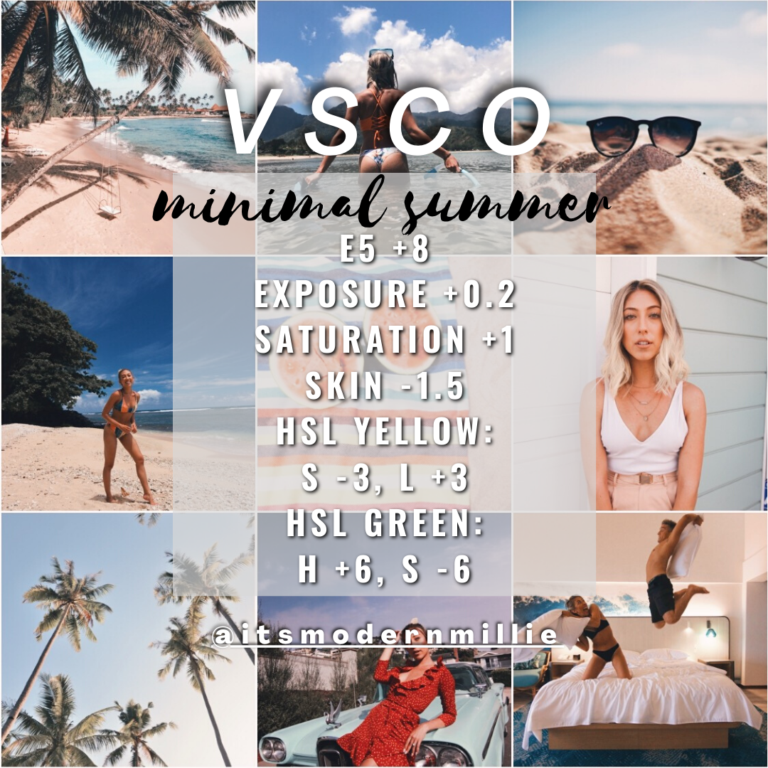 How to Edit Your Instagram Photos For Summer! It's Modern Millie
