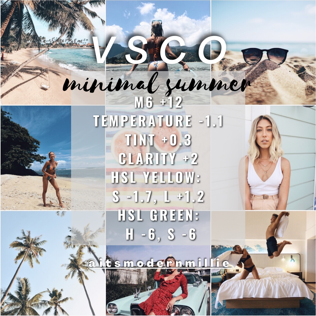 How to Edit Your Instagram Photos For Summer! It's Modern Millie