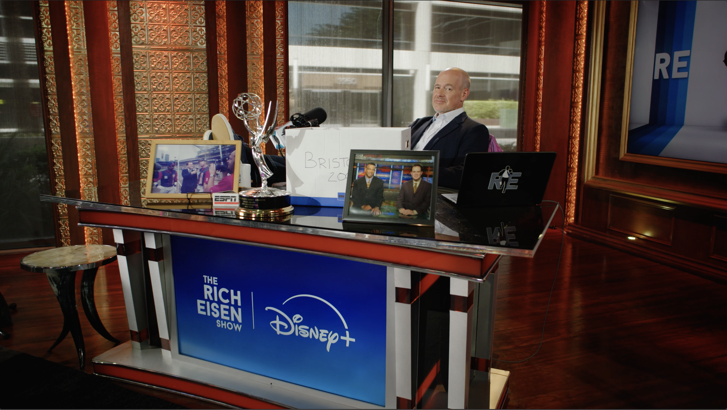 Rich Eisen "Box of Memories" commercial for ESPN and Disney+