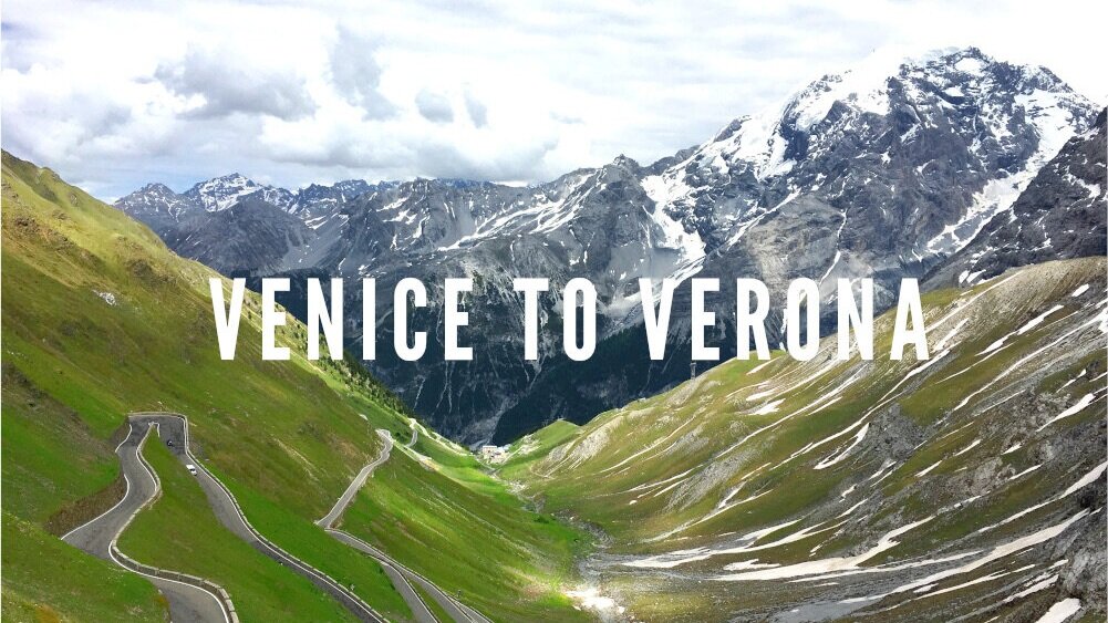  From Venice to Verona via the autostrada is a short, flat drive of a little over an hour but for the client group who wanted to combine the challenge of the Dolomites and conquer the mighty Stelvio in one epic tour we added another 500+ kilometres a