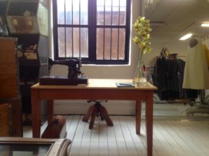Donna Cameron's studio space in Fitzroy.