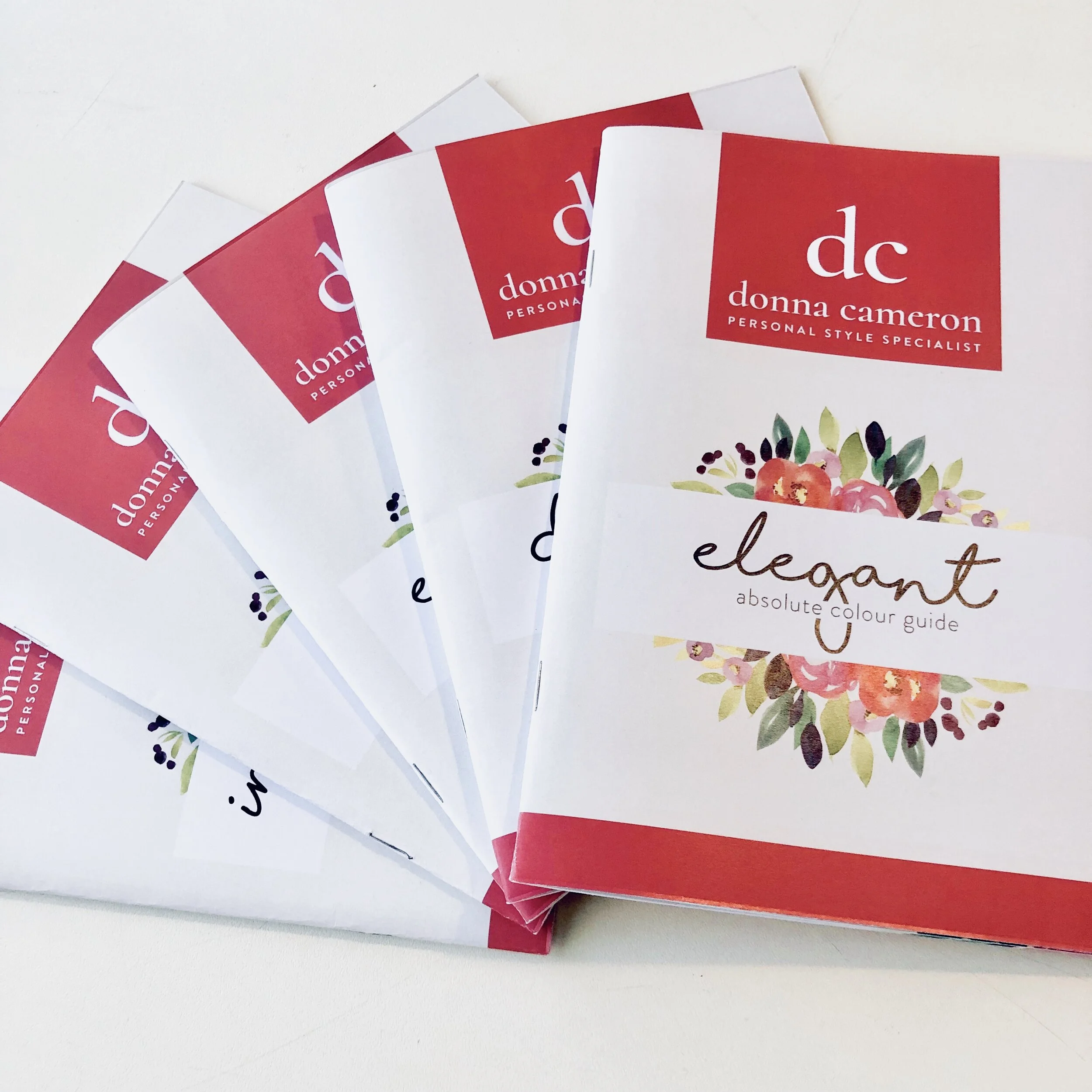 Colour booklets are included