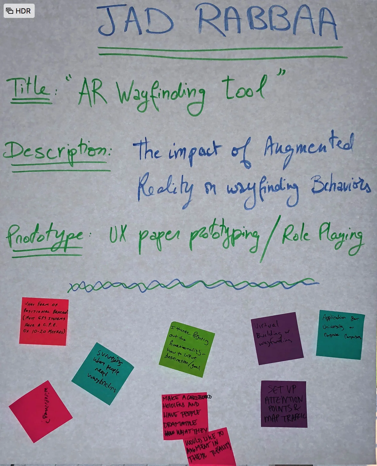 Different suggestion by other students.