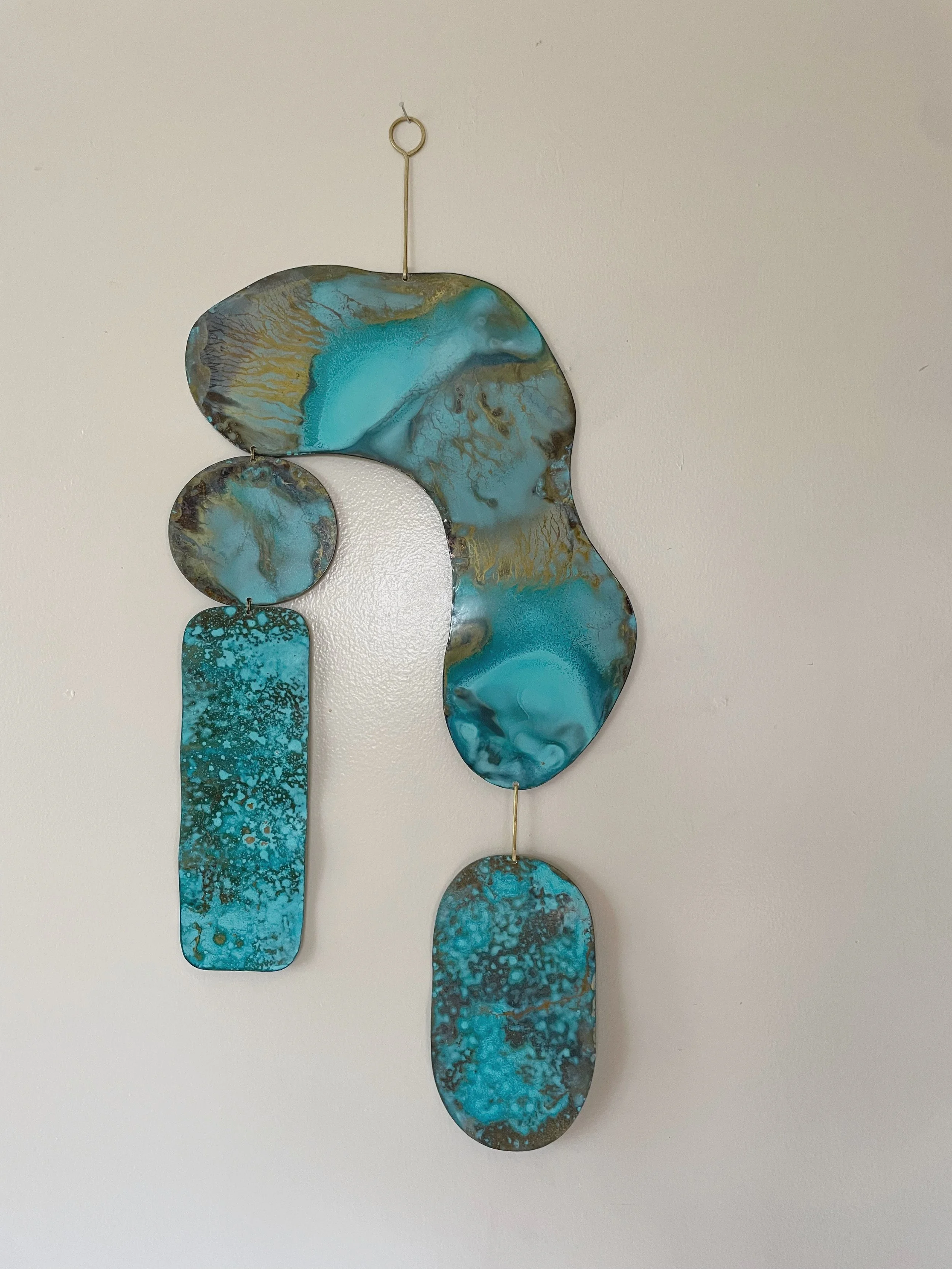 Verdigris Wall Hanging no. 17