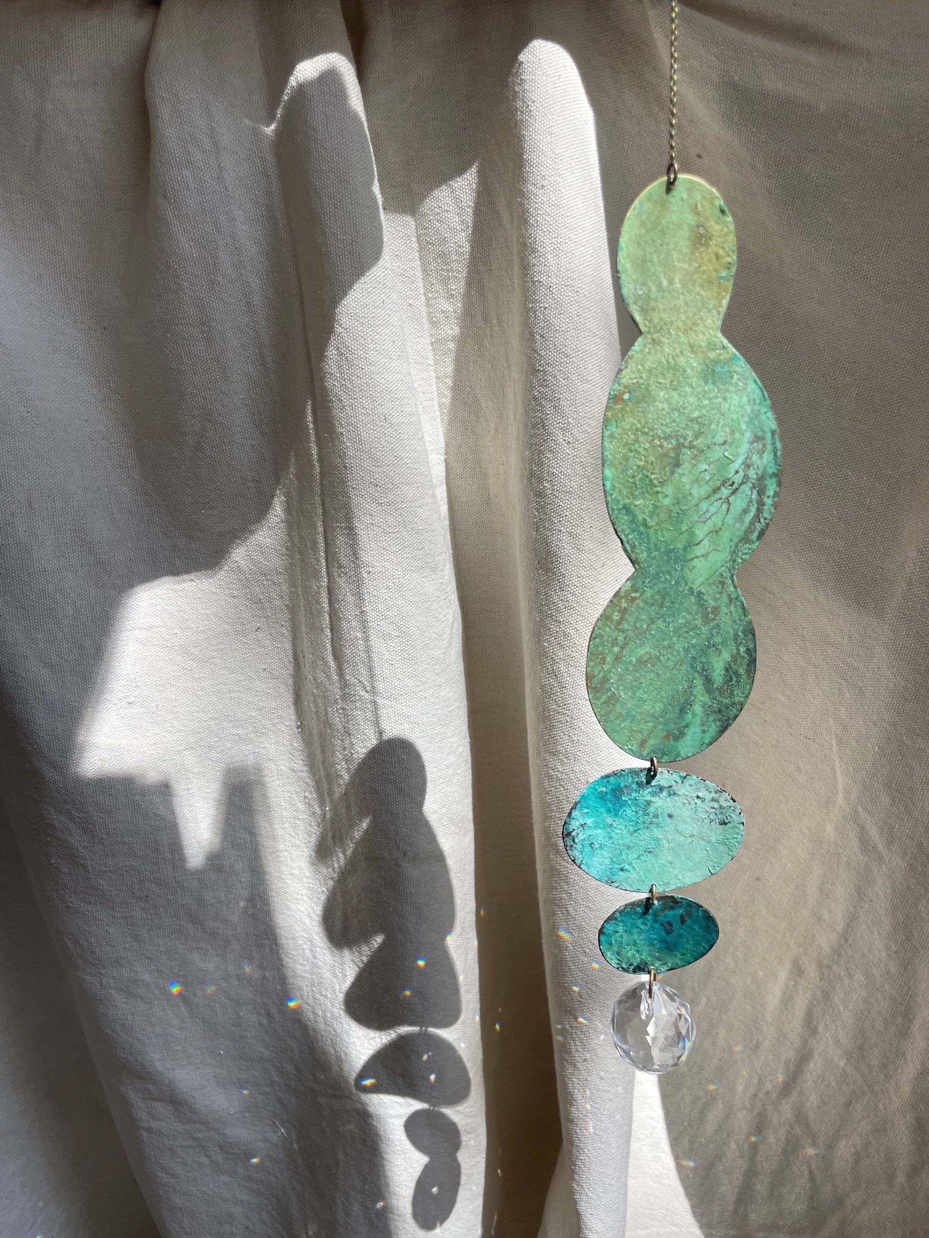 Verdigris Light Catcher no. 196