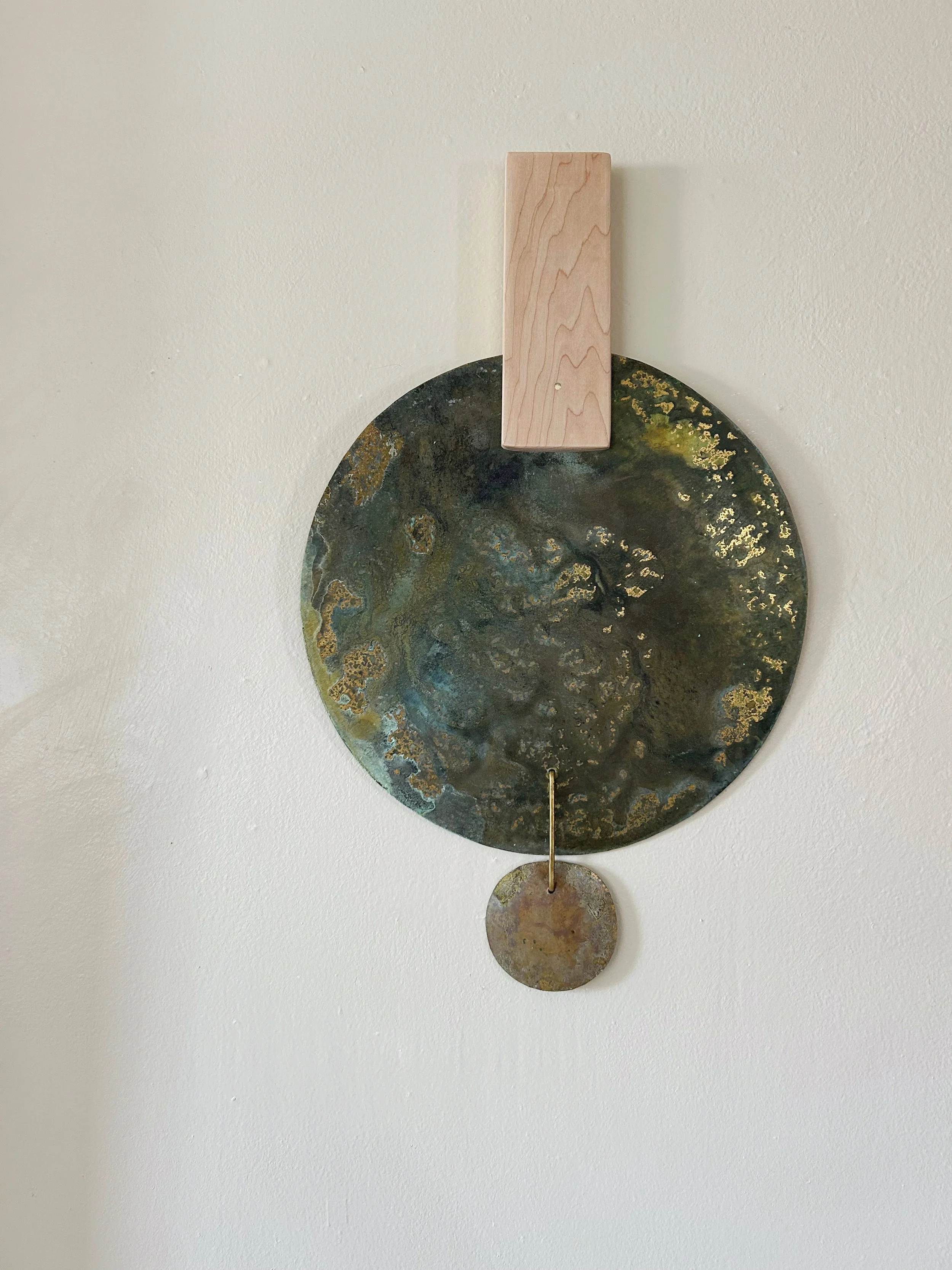 Earthy + Rust Patina Wall Sculpture no. 73