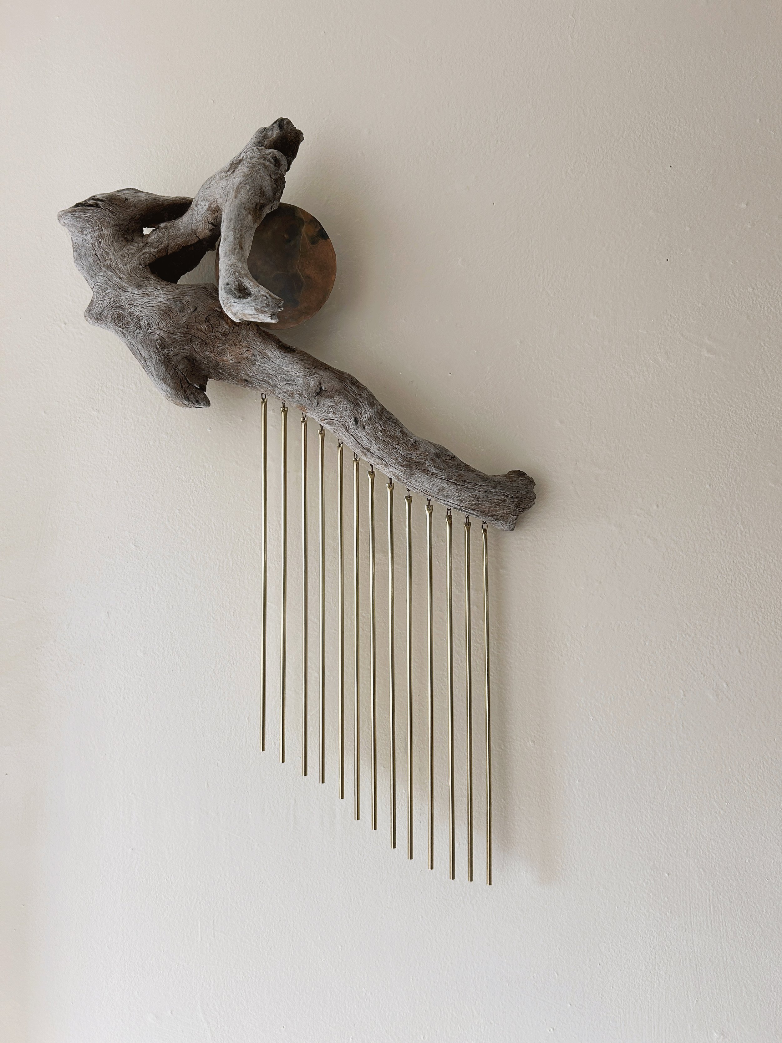 Driftwood + Metal Wall Sculpture no. 451