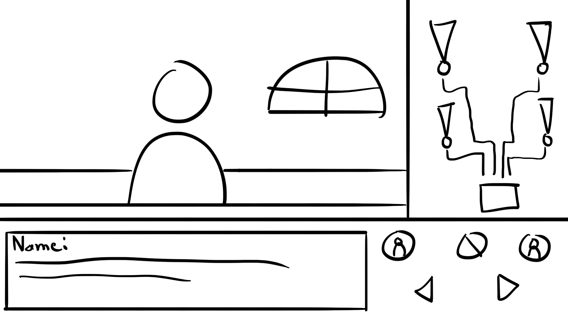 Crude Mockup made to show new interface direction