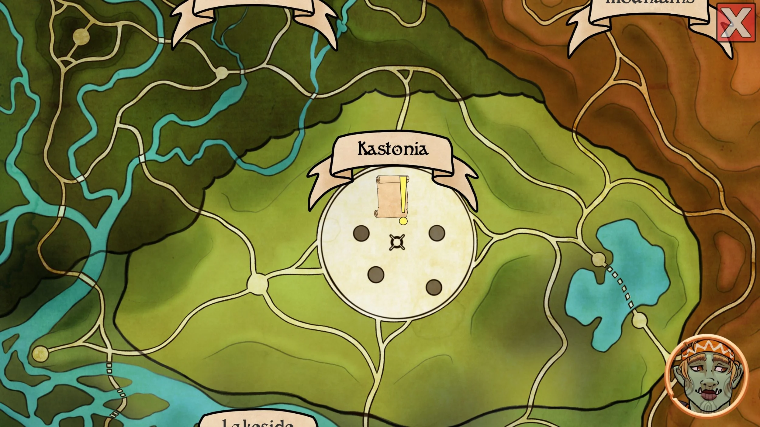 The map in all its glory