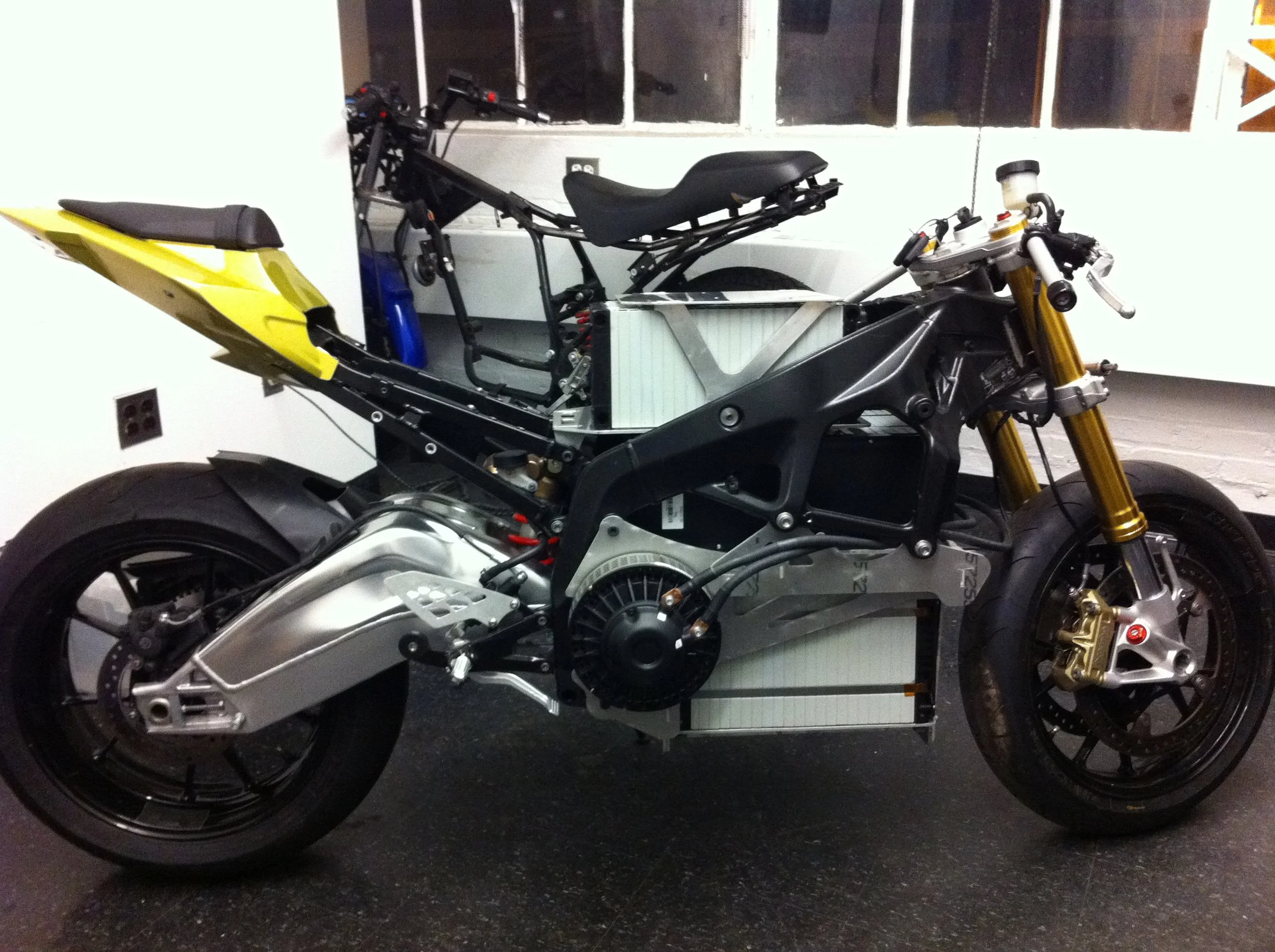  We spent nearly one year designing the bike, building and integrating the systems, and testing every detail to make sure that our rider would be safe during the race 