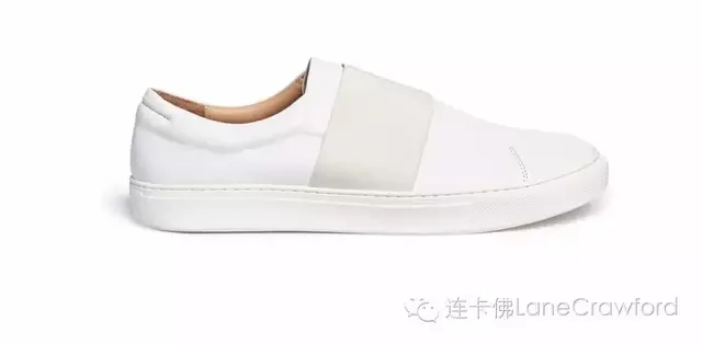 BING XU松紧搭带皮革平底便鞋