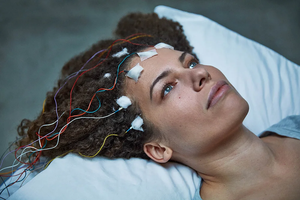 Jennifer Brea appears in Unrest by Jennifer Brea, an official selection of the U.S. Documentary Competition at the 2017 Sundance Film Festival. Courtesy of Sundance Institute | photo by Jason Rothenberg.