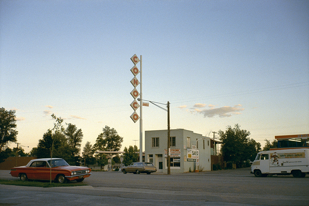 Stephen Shore. Kanab, Utah, June 1972. 1972. Chromogenic color print, printed 2017, Chromogenic color print, 3 1/16 × 4 5/8″ (7.8 × 11.7 cm). Courtesy the artist. © 2017 Stephen Shore