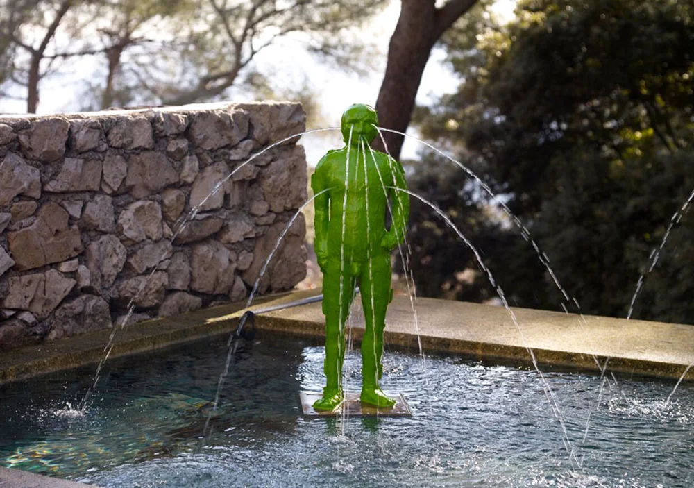 L’homme de Bessines, Fabrice Hyber, 2014. Courtesy Fabrice Hyber, Galerie Nathalie Obadia & Fondation Maeght Saint Paul Paris / Bruxelles © Photo : Marc Dommage