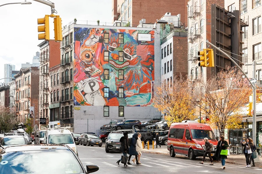 Global Gucci ArtWalls Blast
