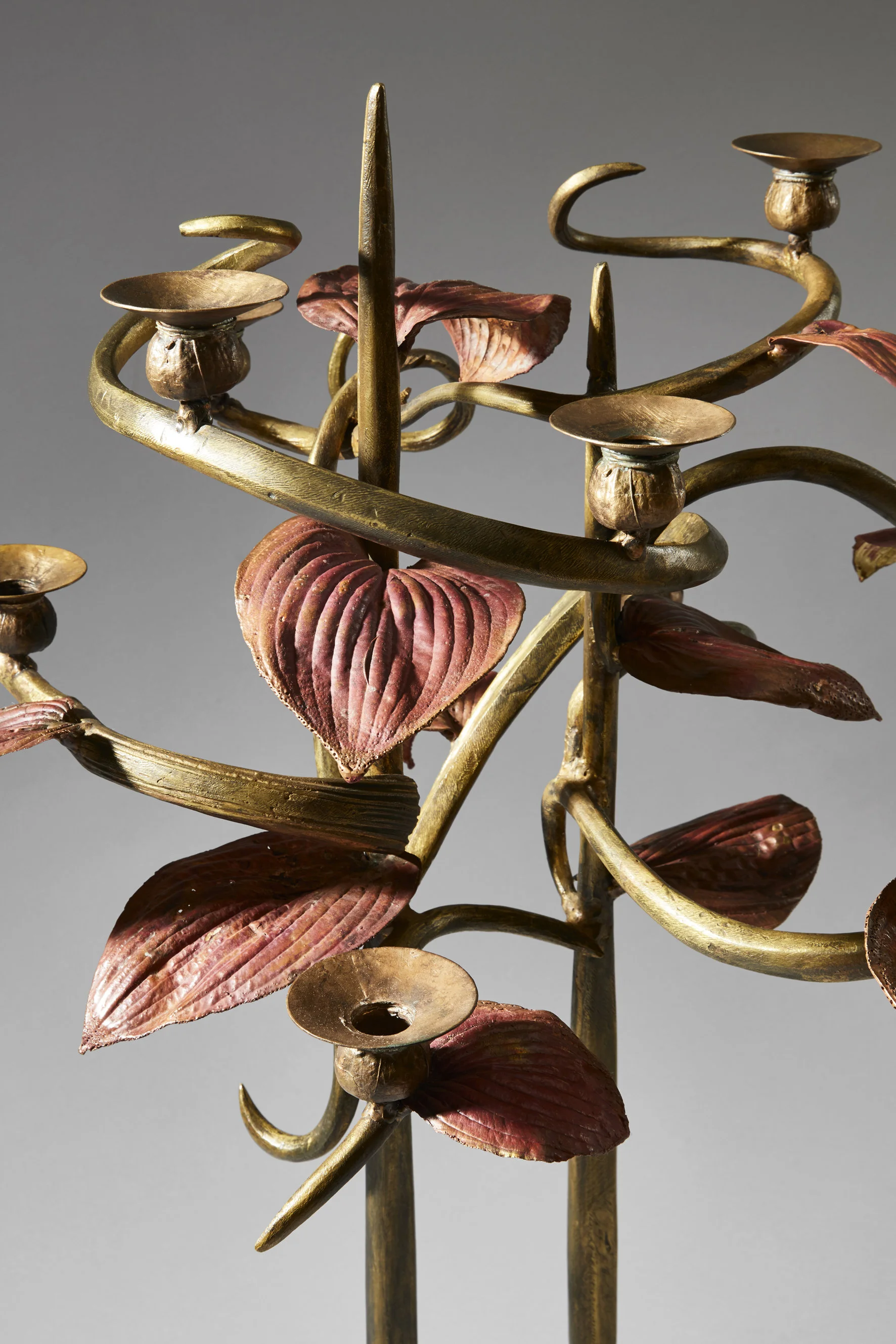 Suite of four candelabras, Claude Lalanne, 1995