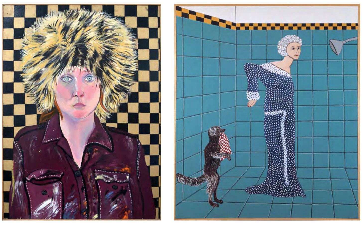 A figurative painter’s vehicle for exploration of the self