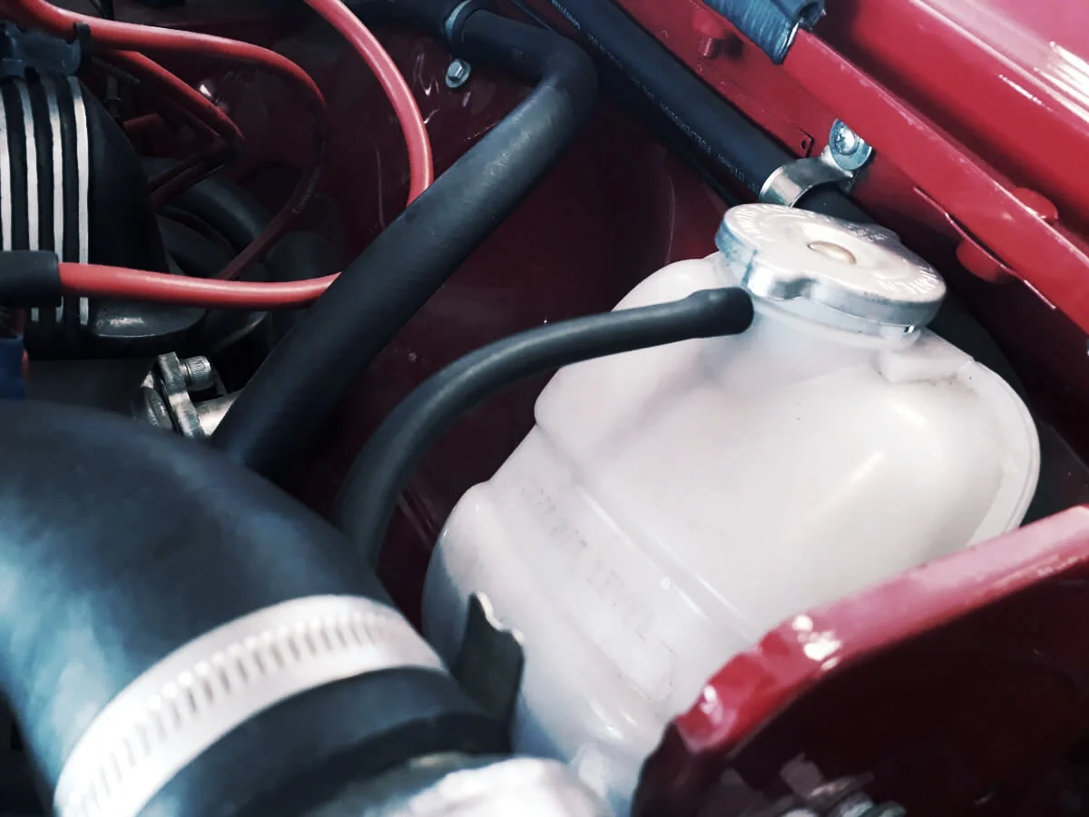 MGB coolant header tank