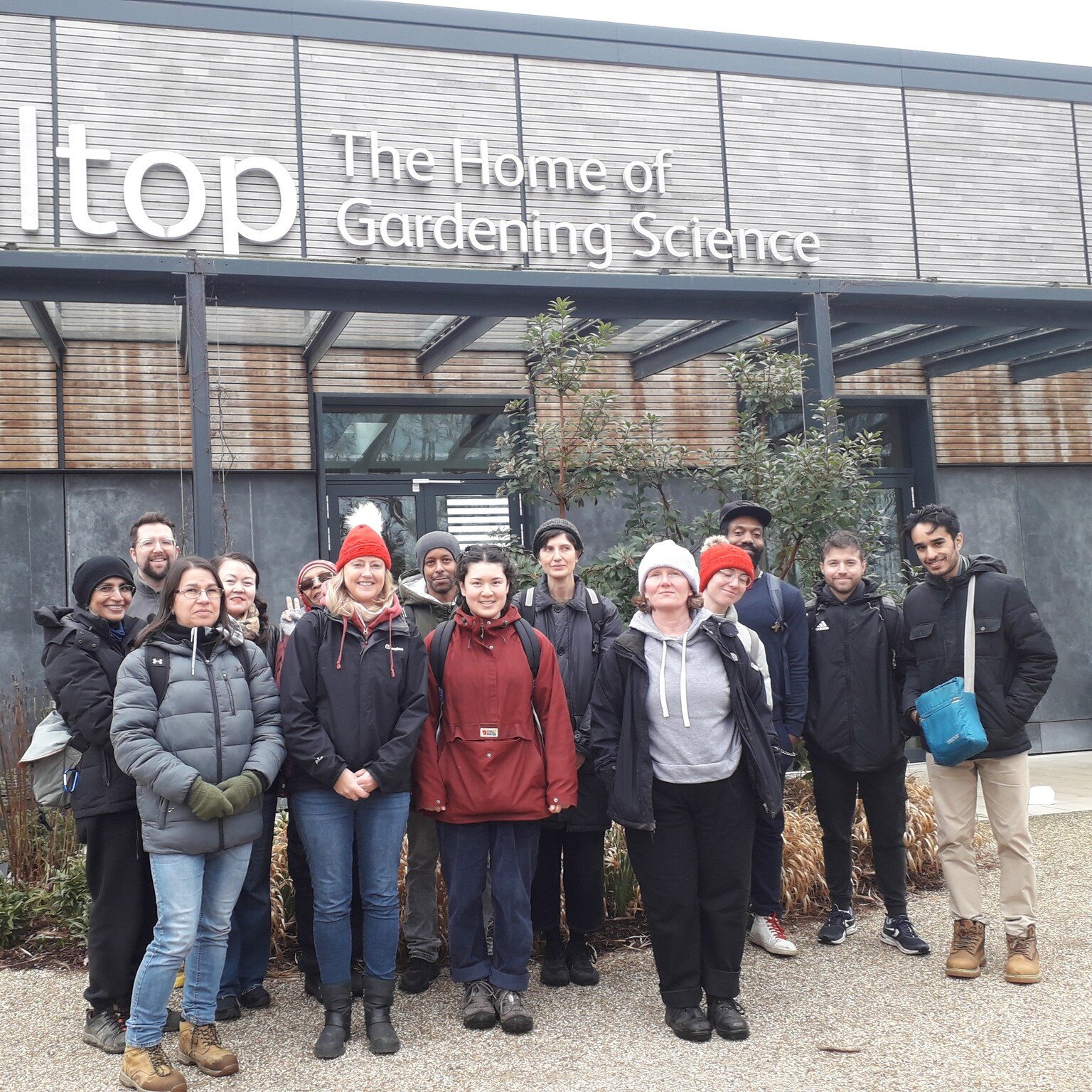 Future Gardeners students visited RHS Garden Wisley. RHS Horticultural Engagement Office Lewis George met with the group and took them around on a guided tour of the 240 acre site, visiting the glasshouse, orchards, winter walk and the Hilltop scienc