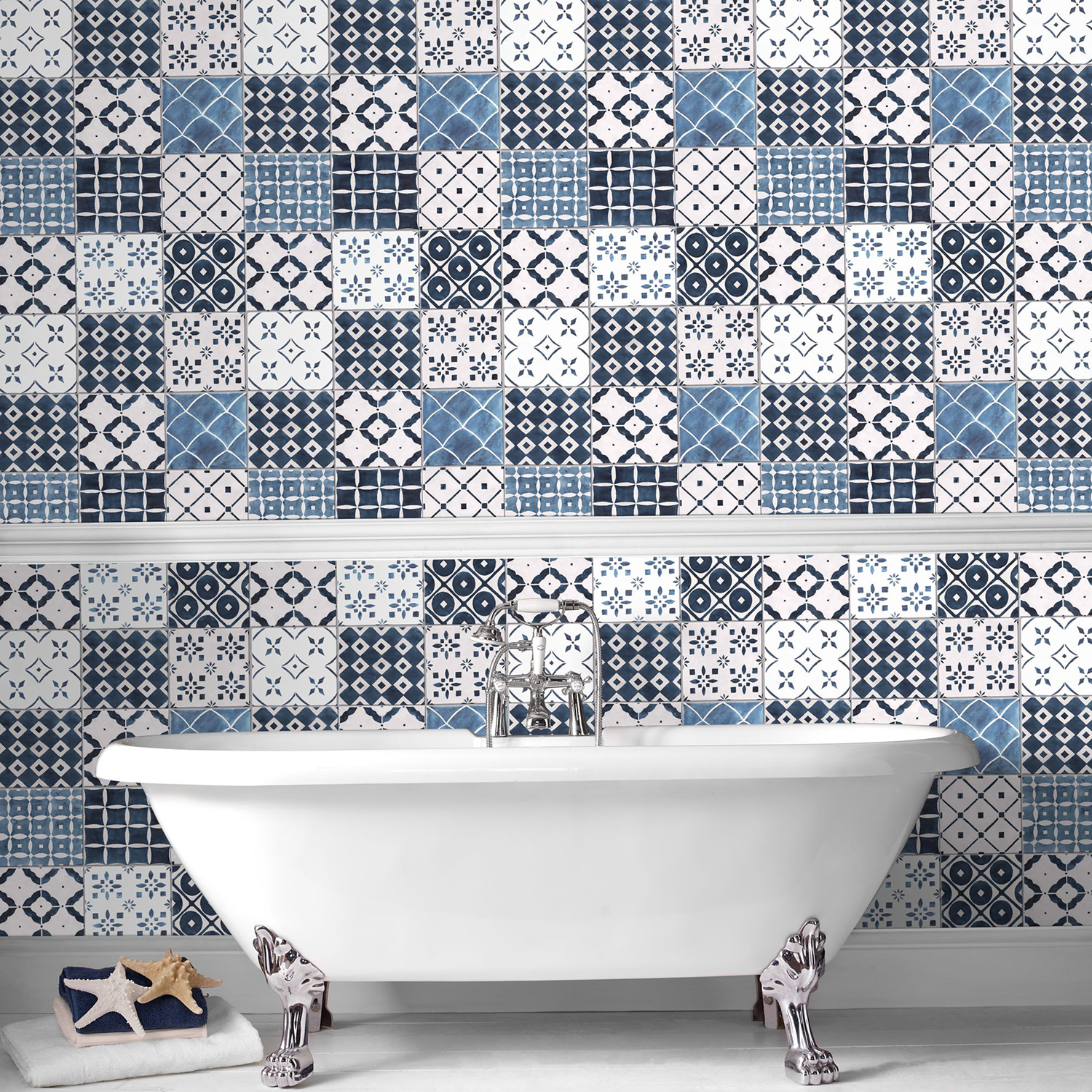 Patterned Wallpaper from Graham and Brown - EG Everton Glass in Liverpool