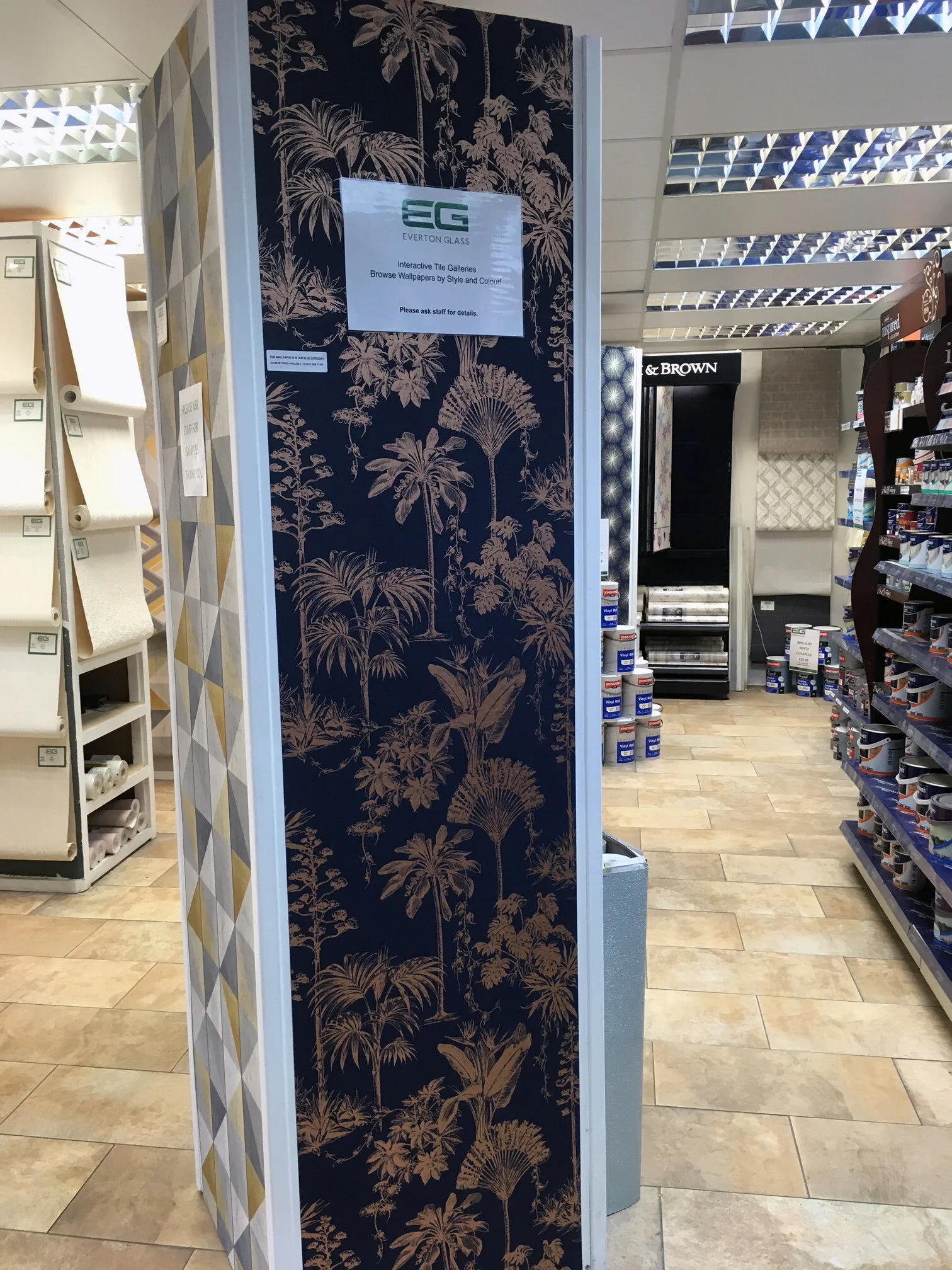 New Wallpaper Displays at our Belmont Road Showroom in Anfield Huge