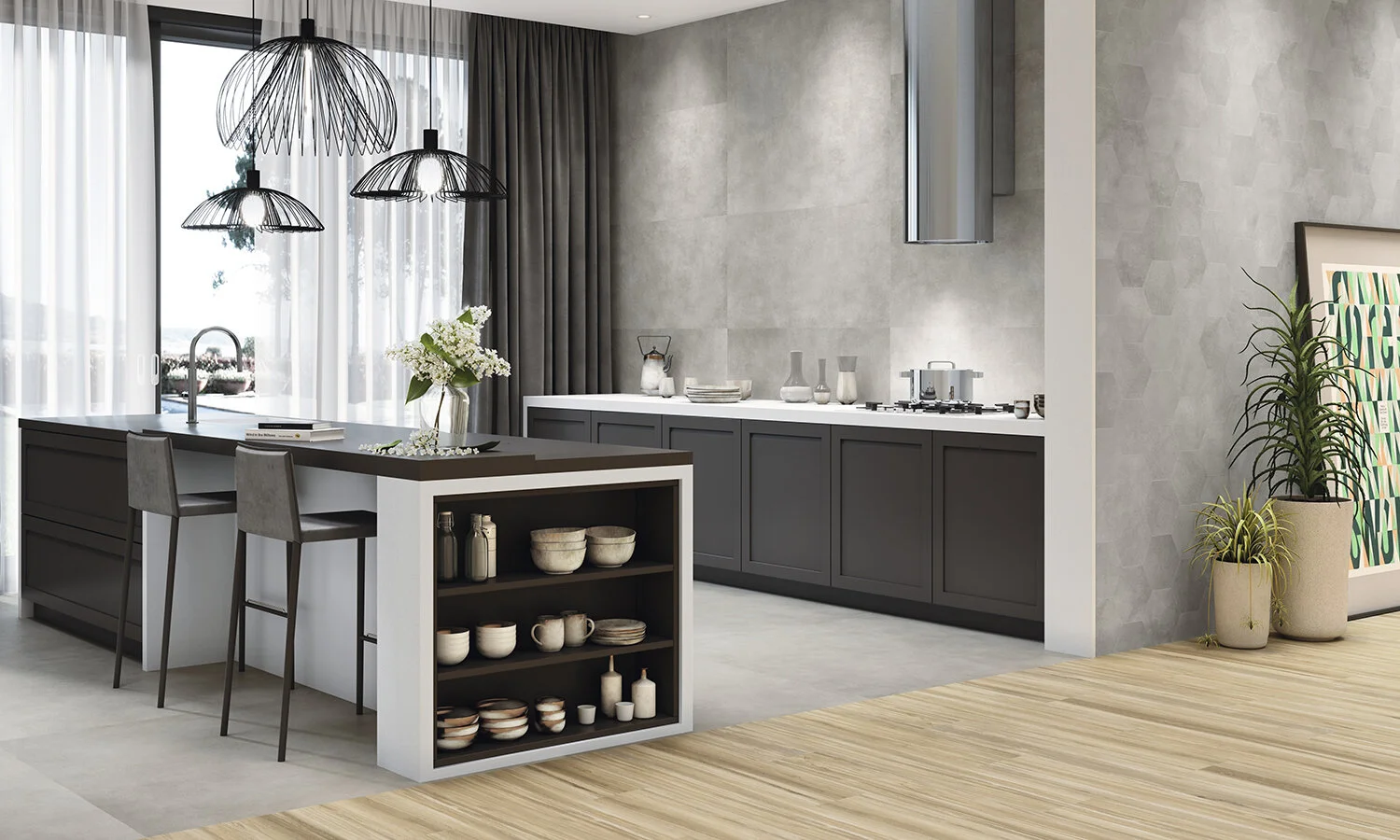 Natural Wood Effect Tiles