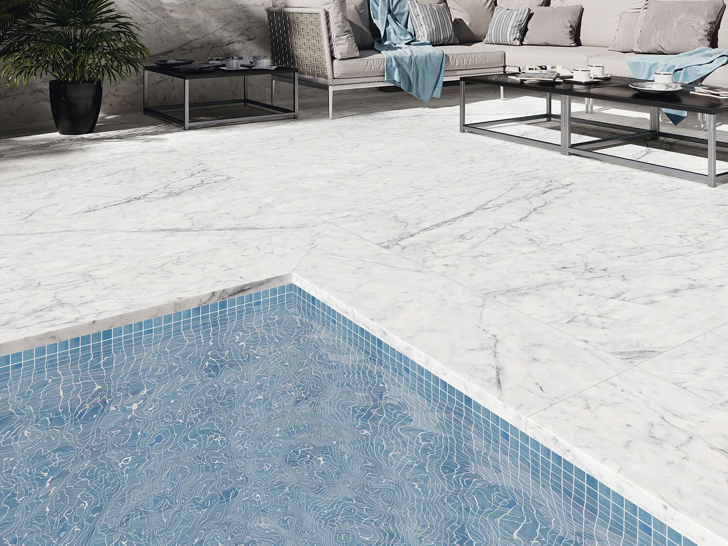 Polished Marble Effect Wall & Floor Tiles Supplied To Our Instagram