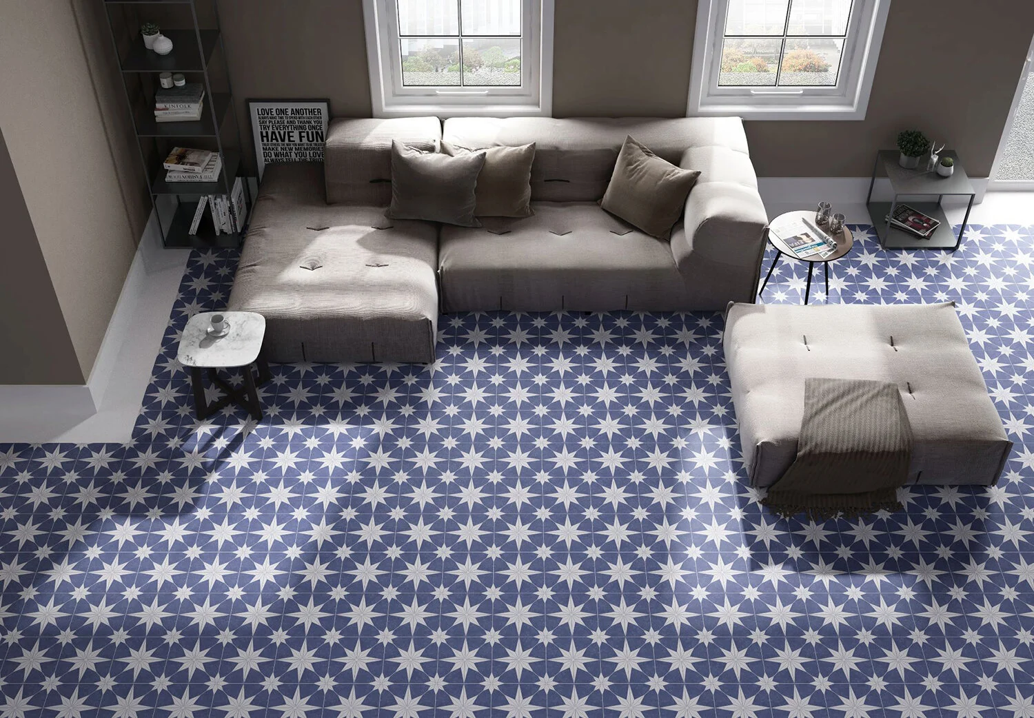 Patterned Porcelain Tiles in Liverpool