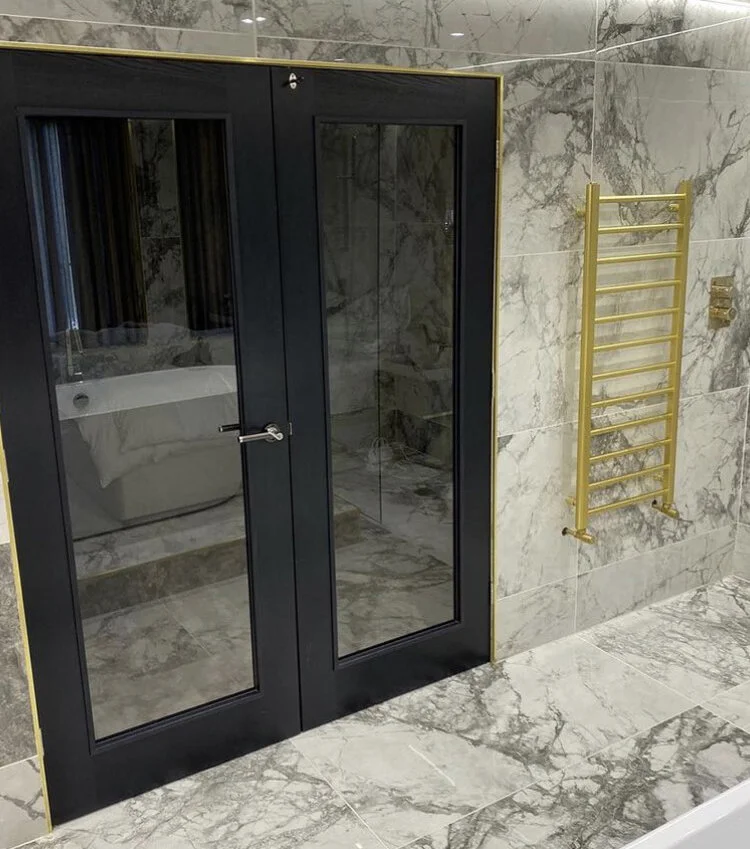 Black Glazed Doors in Liverpool
