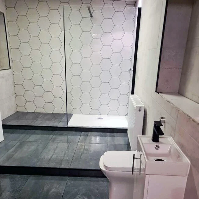 Hexagonal Tiles in Liverpool