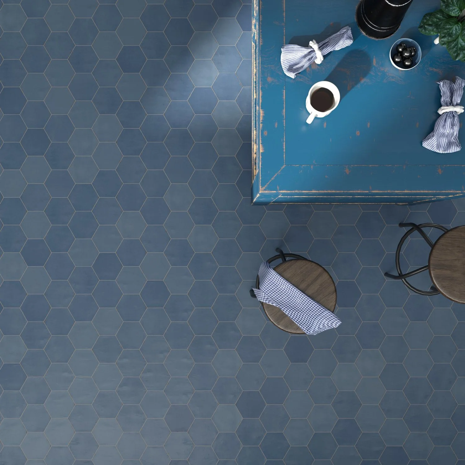 KOUS Roam Azul Tiles by Carmen in Liverpool
