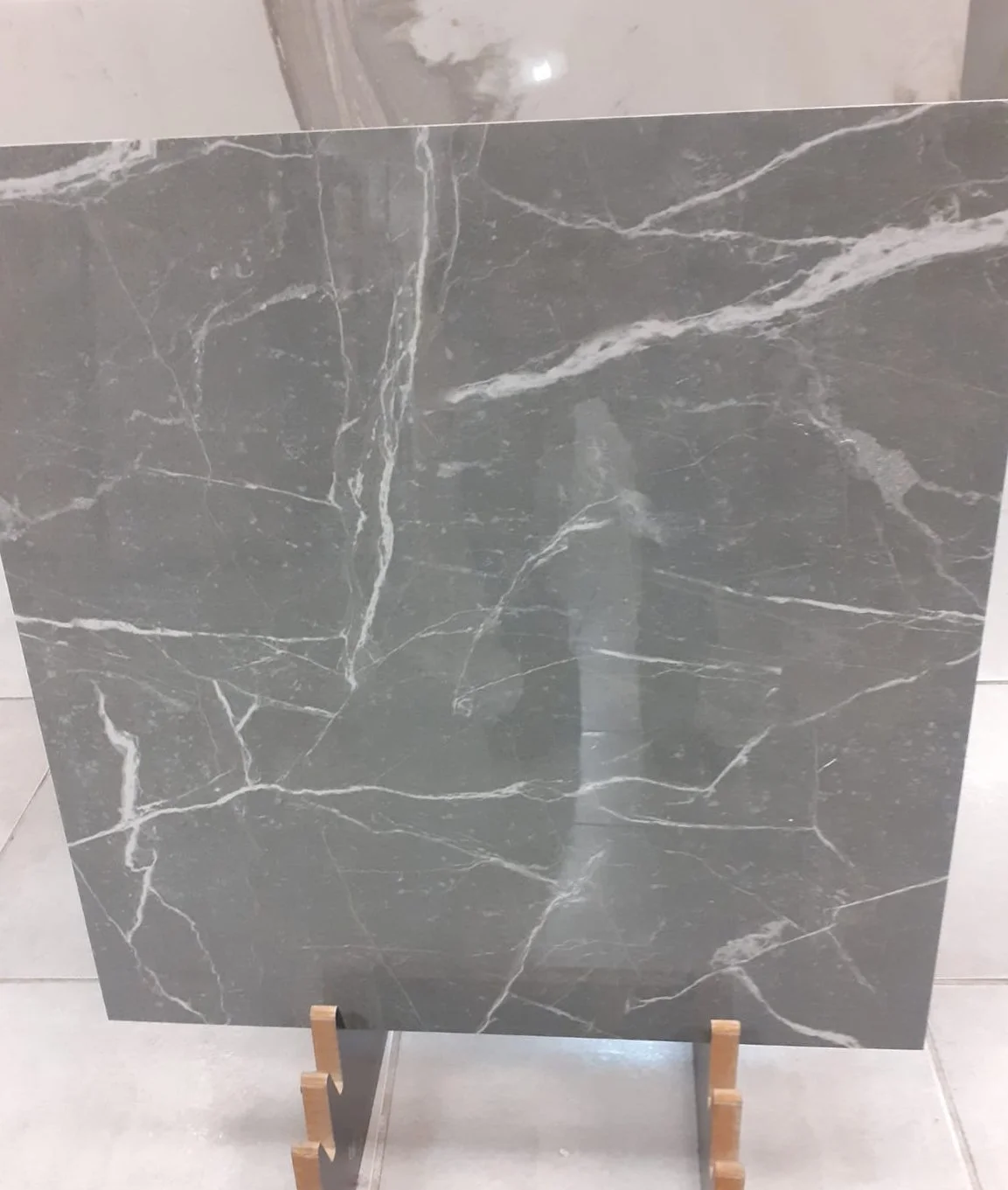 Order Grey Gloss Marble Effect Tiles Online and In Store Tiles Doors