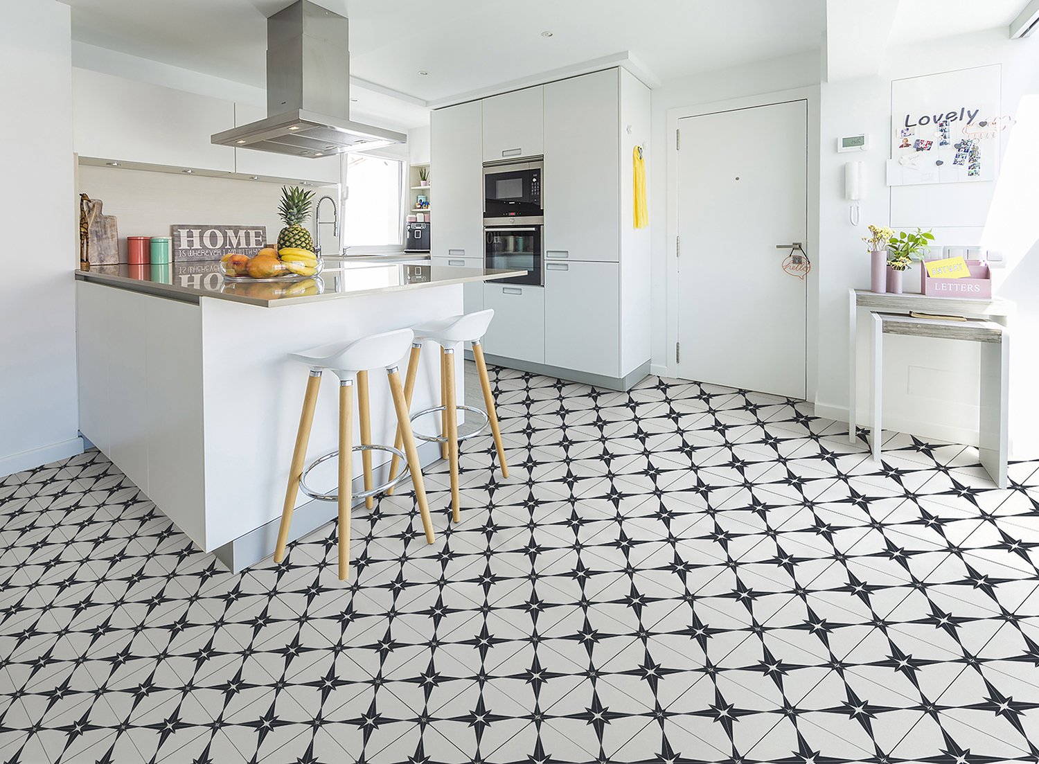 Encaustic Style Tiles in Liverpool