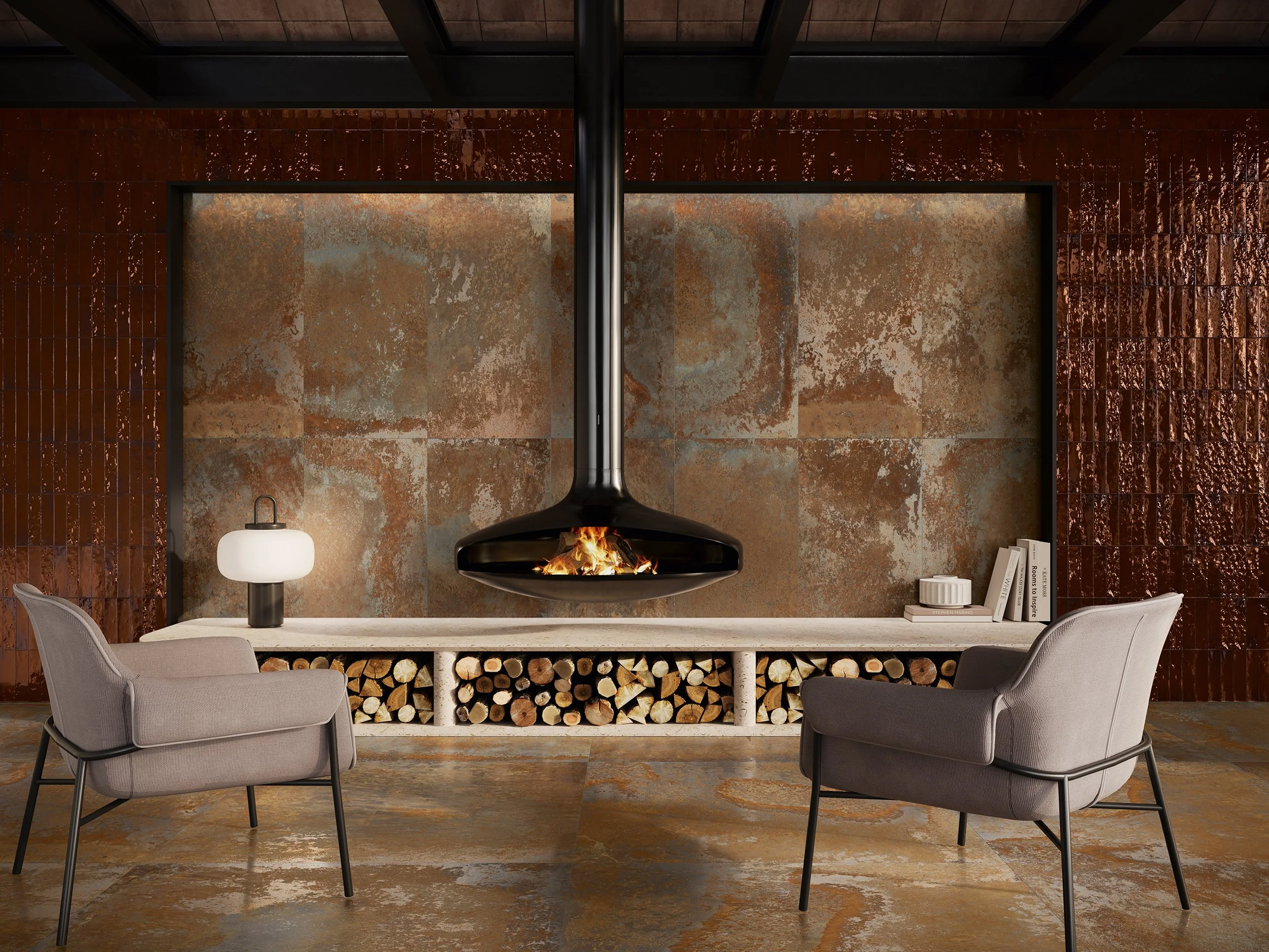 Nox Metallic Effect Tiles