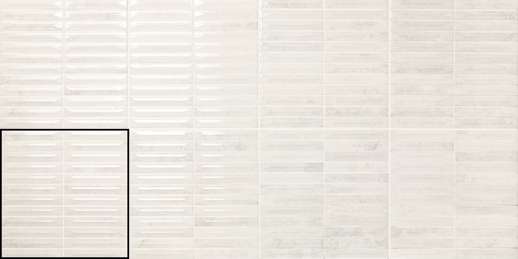 Moonstone Incision White Wall Tiles