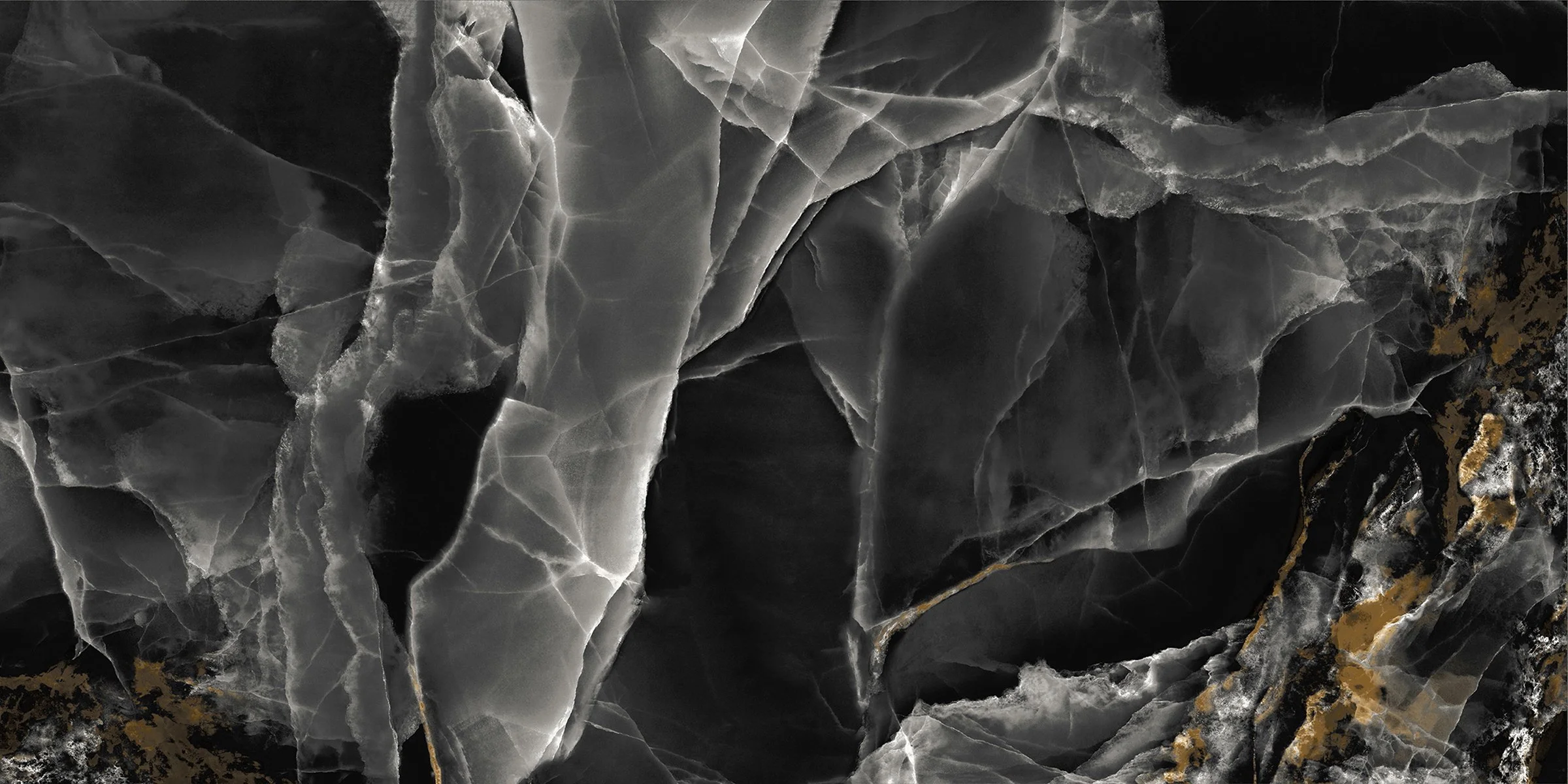 Nixiey Black High Gloss Porcelain Tiles