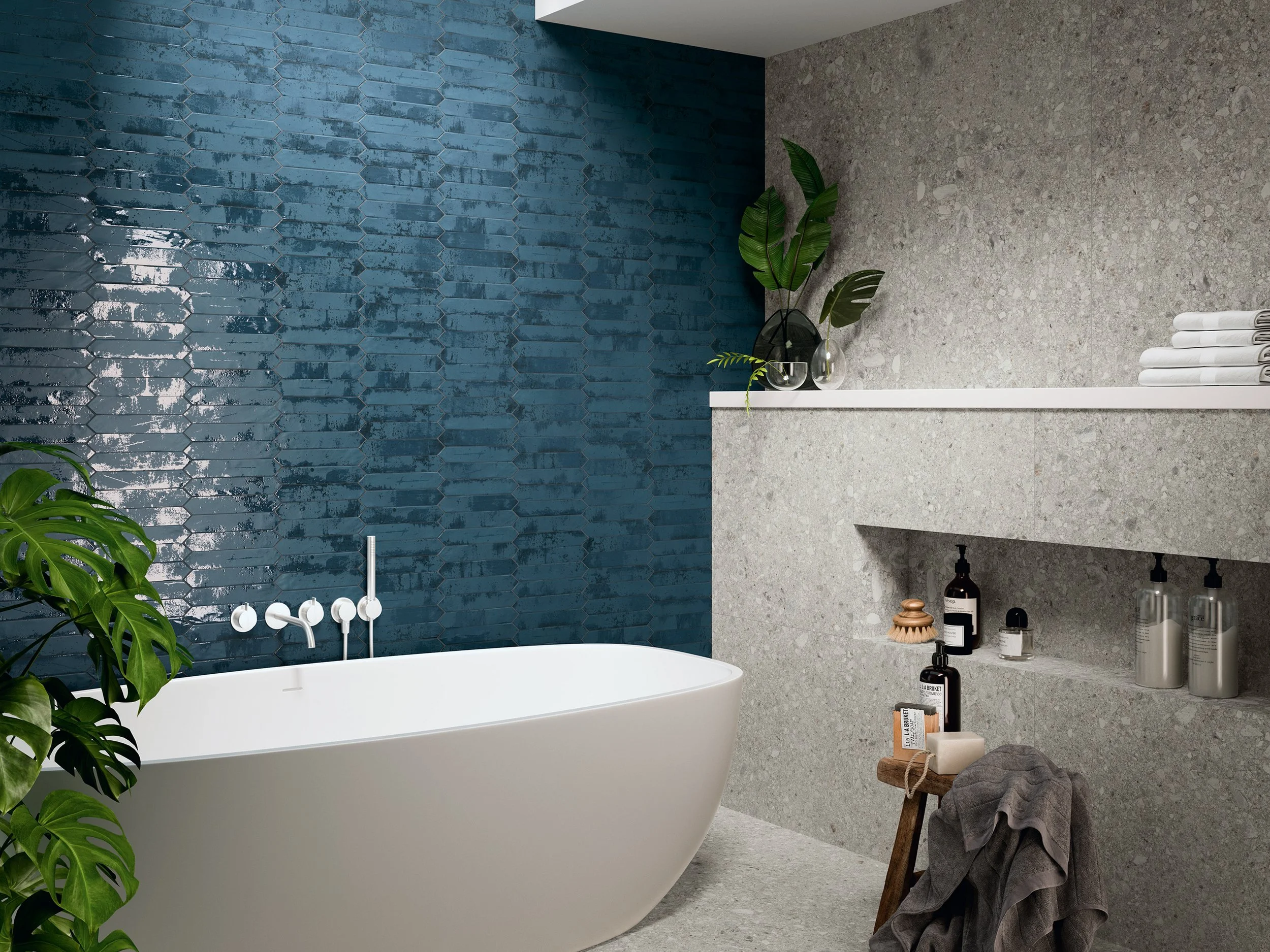 Terrazzo Style Spanish Tiles in Liverpool