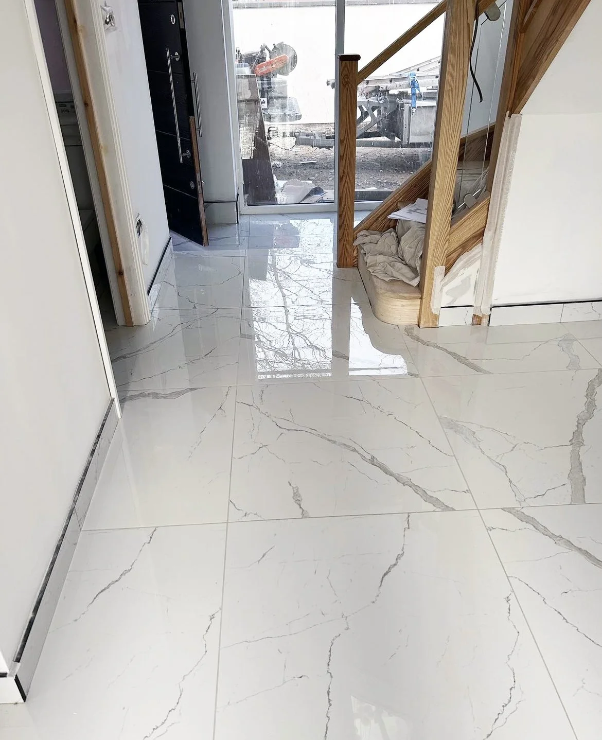 Marble Effect Porcelain Tiles in Liverpool