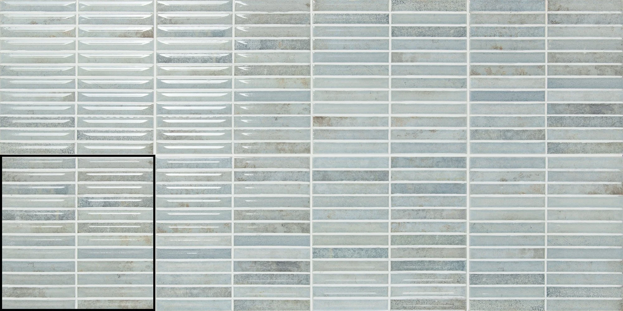 Moonstone Incision Teal Tiles