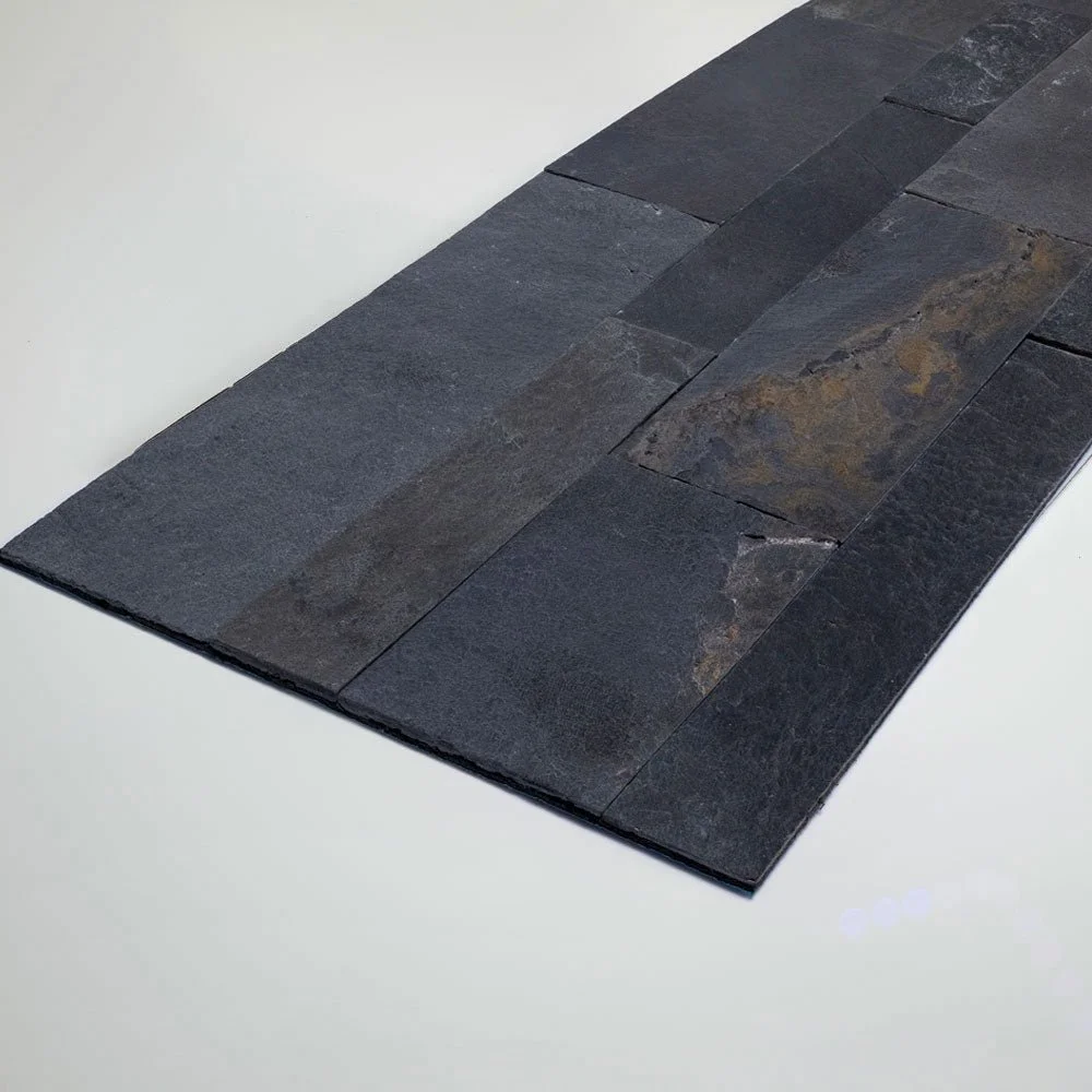 Natural Slate Peel and Stick Wall Tiles
