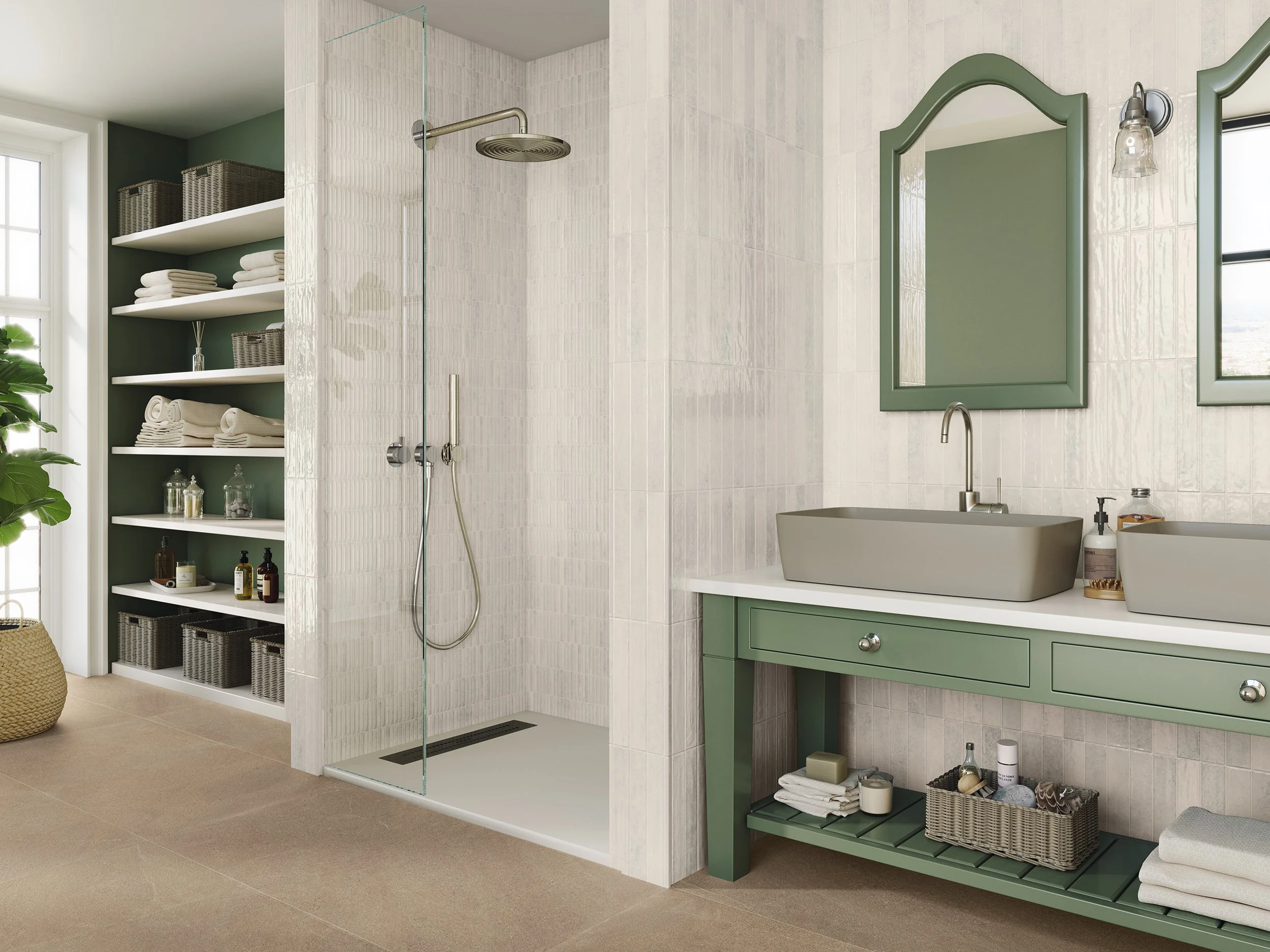 Moonstone White Wall Tiles
