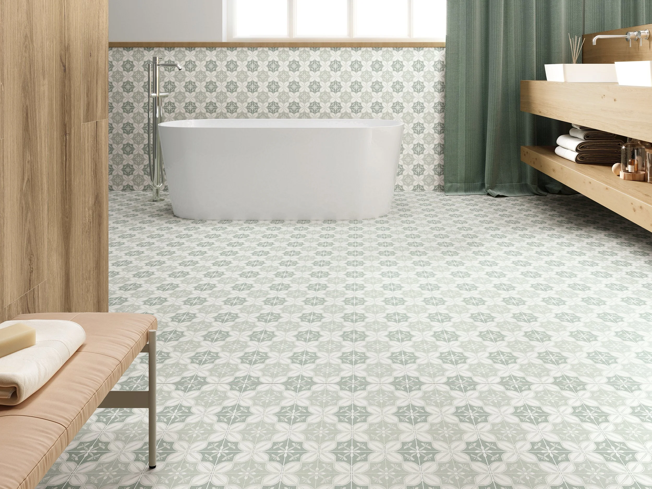 Serena Siena Patterned Tiles