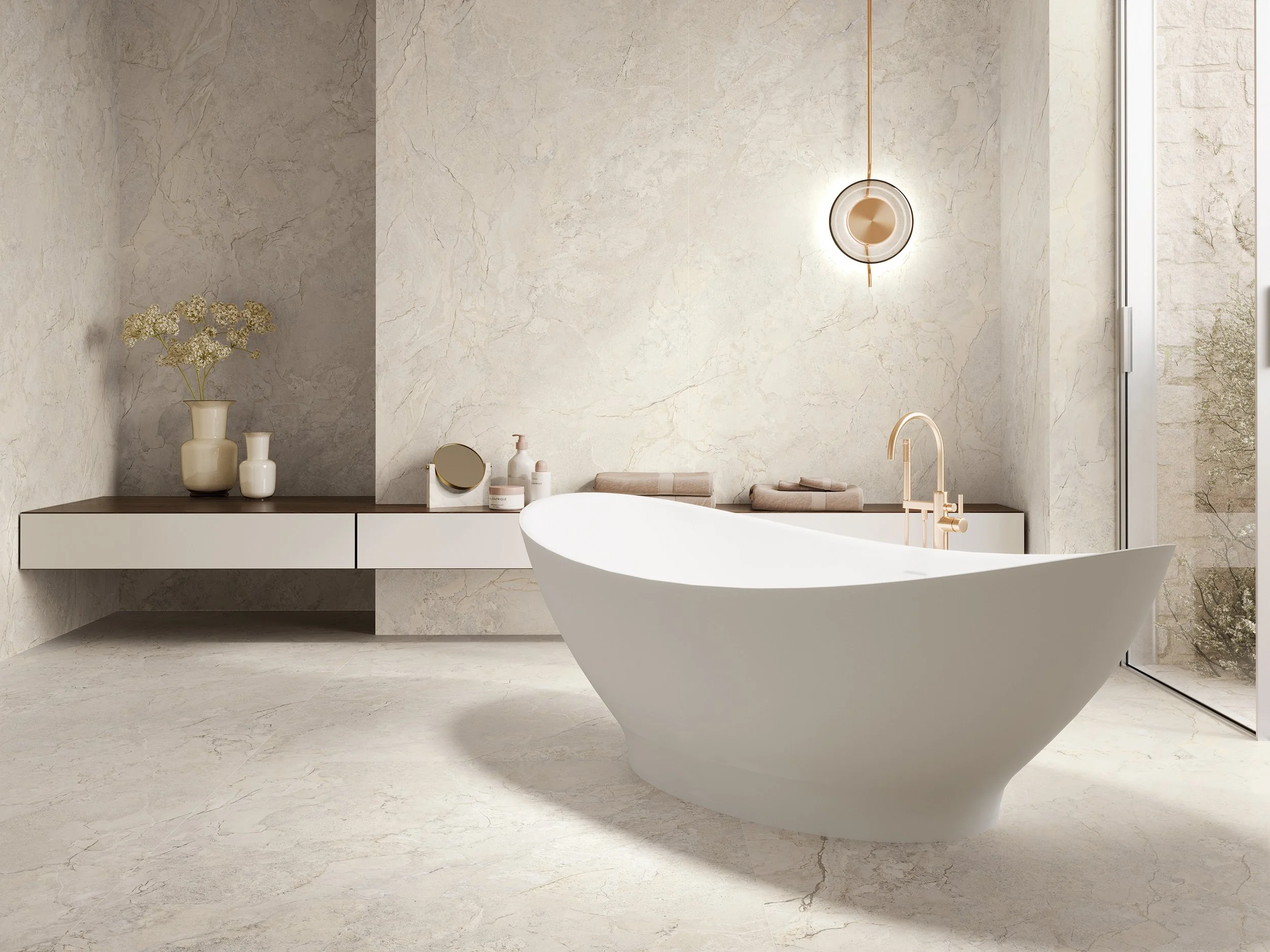 Alloy Cream Porcelain Tiles