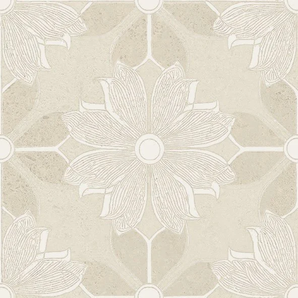 Serena Siena Beige Patterned Tile