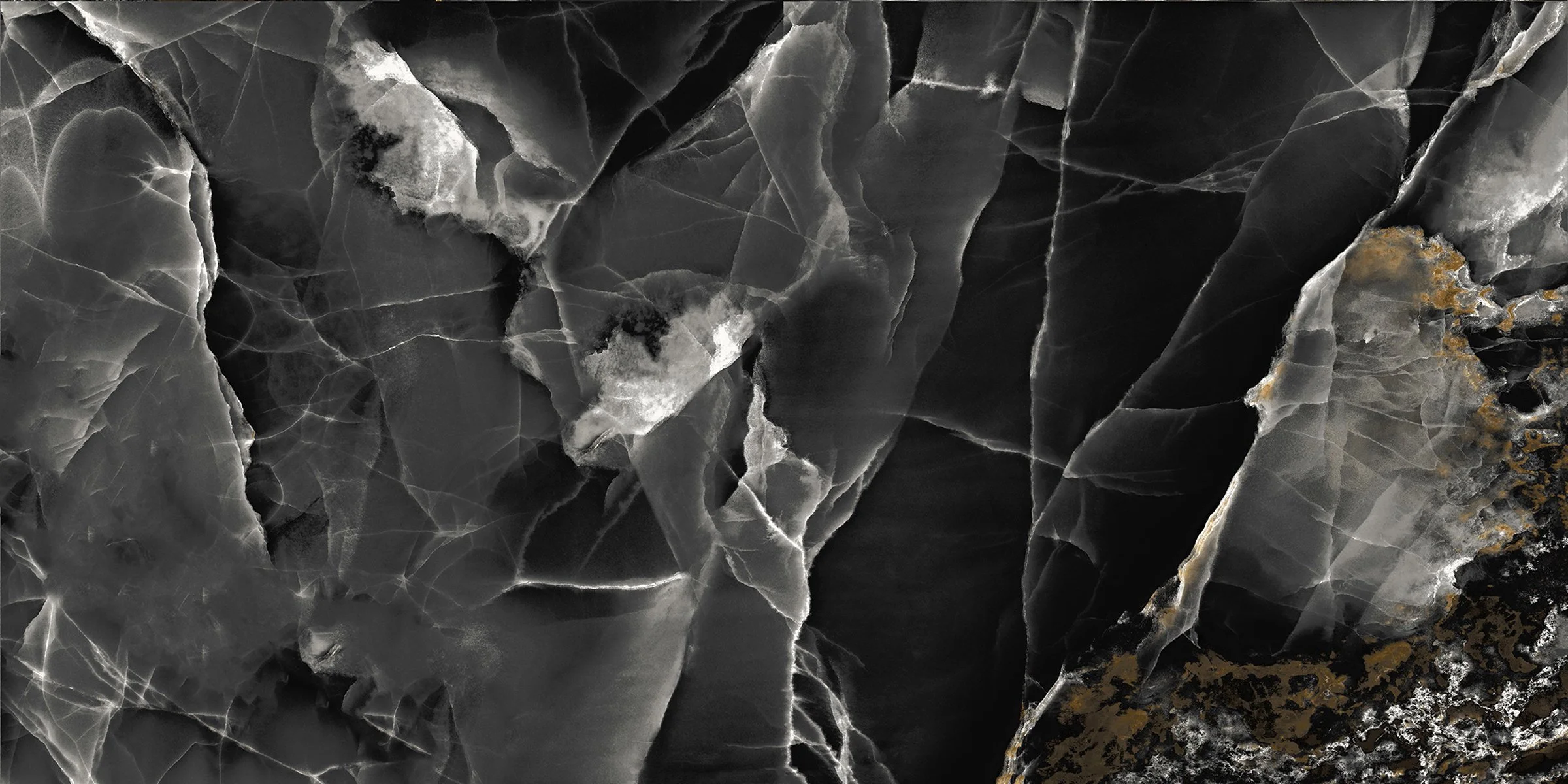 Nixiey Black High Gloss Porcelain Tiles