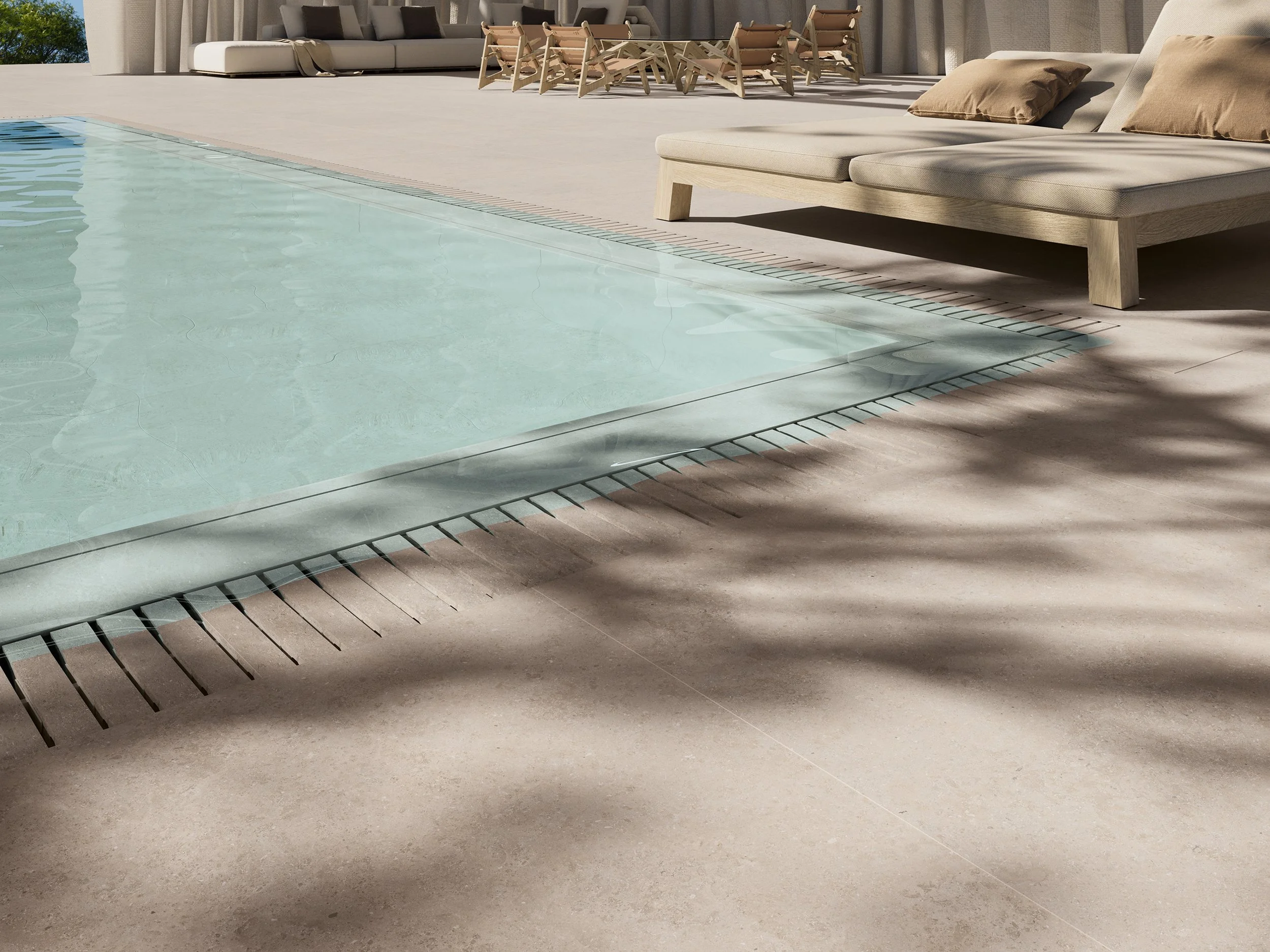 Kyoto Taupe Stone Look Tiles