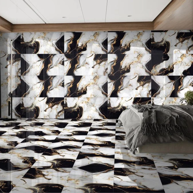 High Gloss Marble Effect Tiles in Liverpool
