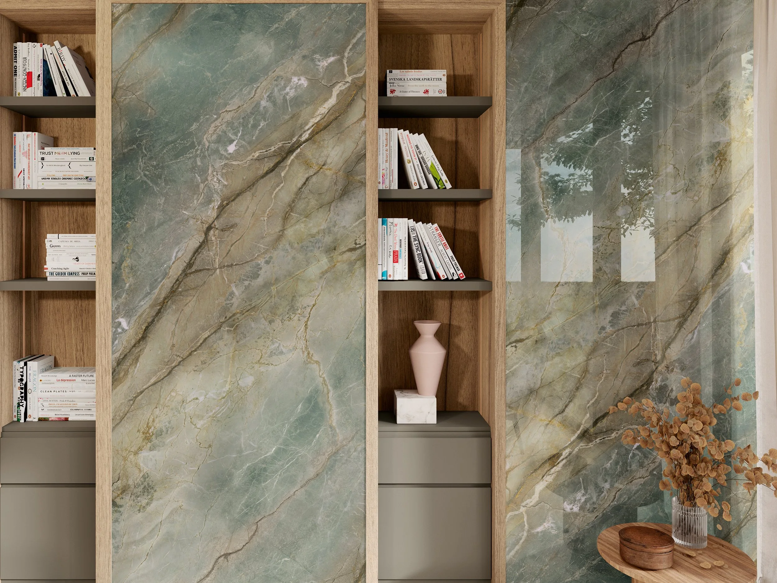 Brazil Honed Marble Look Tiles